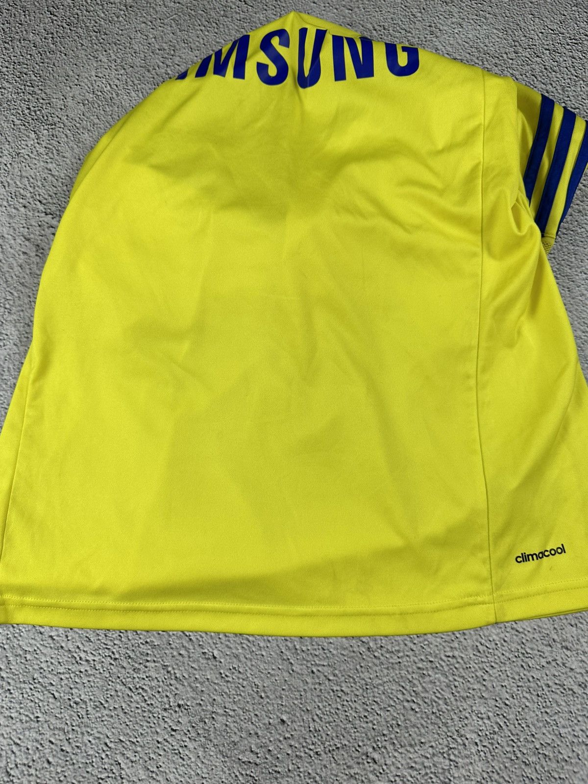 Adidas × Chelsea Soccer Vintage Adidas Chelsea Samsung Soccer Jersey Blockcore Size US M / EU 48-50 / 2 - 17 Thumbnail