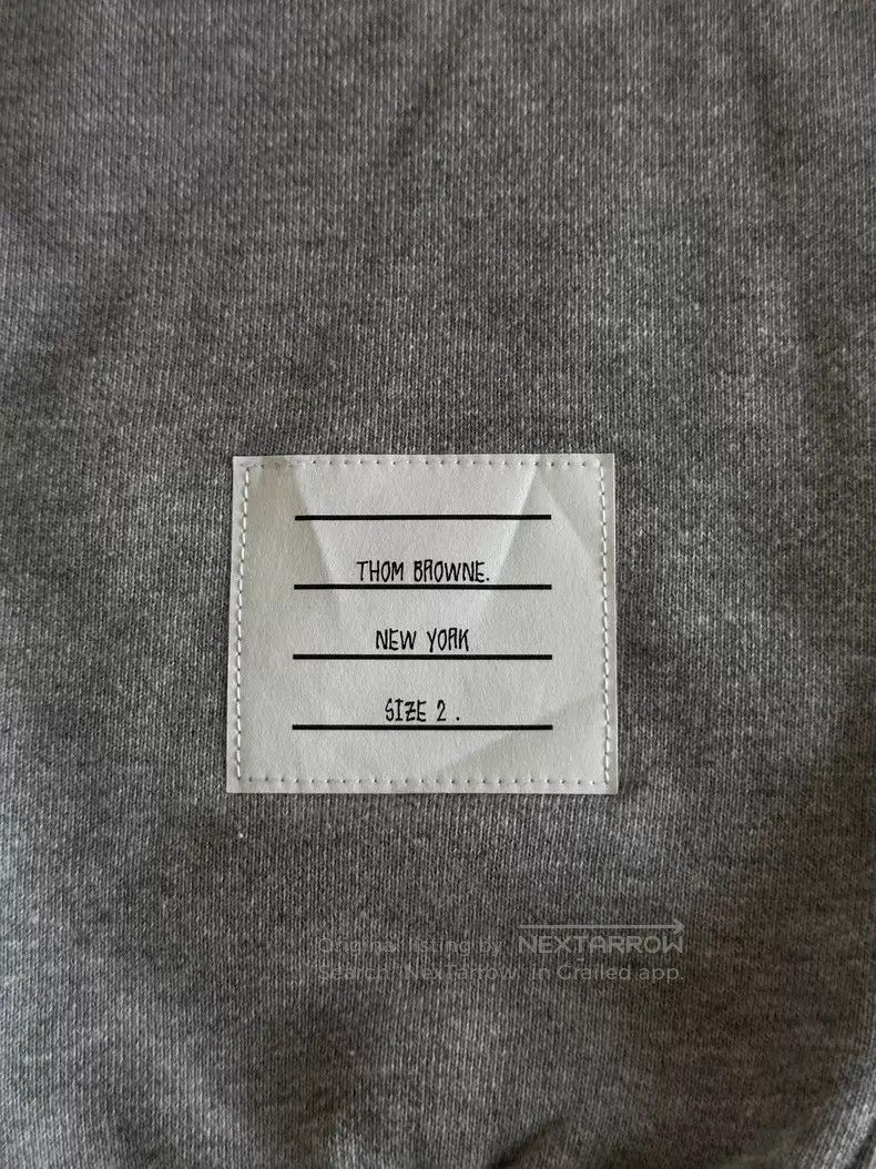Thom Browne Thom Browne size 2 Gray knitted sweatpants Size US 32 / EU 48 - 5 Thumbnail