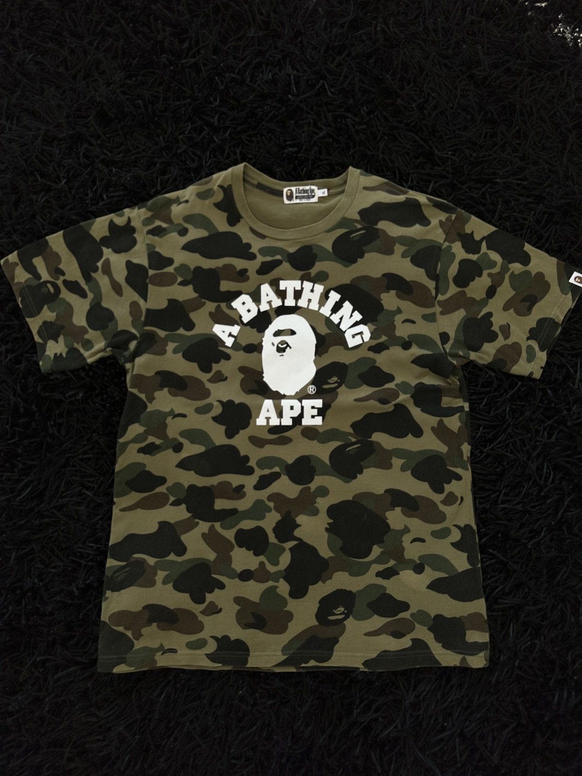 Bape 1st Camo College Tee Size US XL / EU 56 / 4 - 1 Thumbnail
