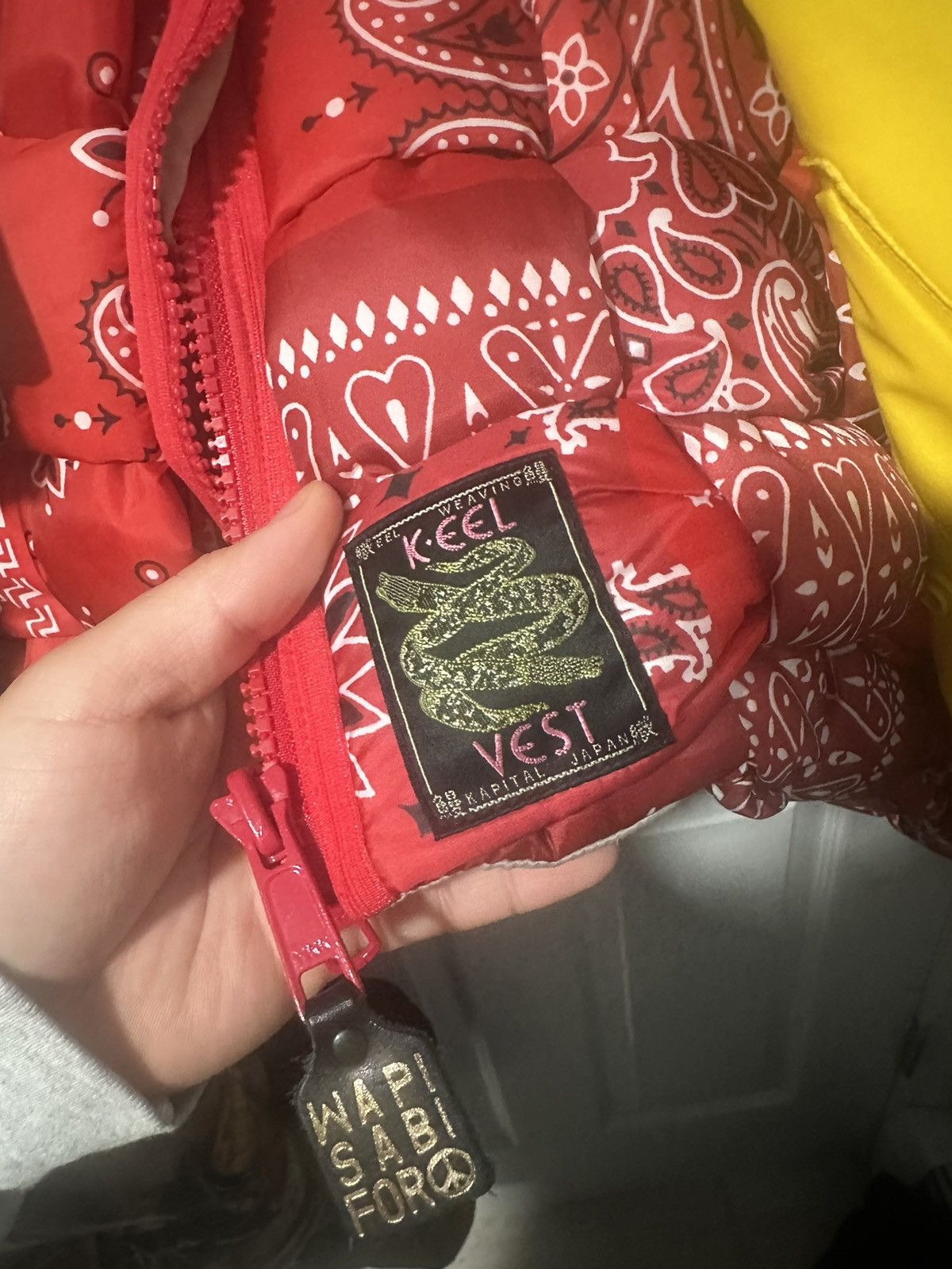 Kapital KAPITAL PLAYBOI CARTI BANDANA NYLON KEEL WEAVING VEST Size US XL / EU 56 / 4 - 8 Thumbnail