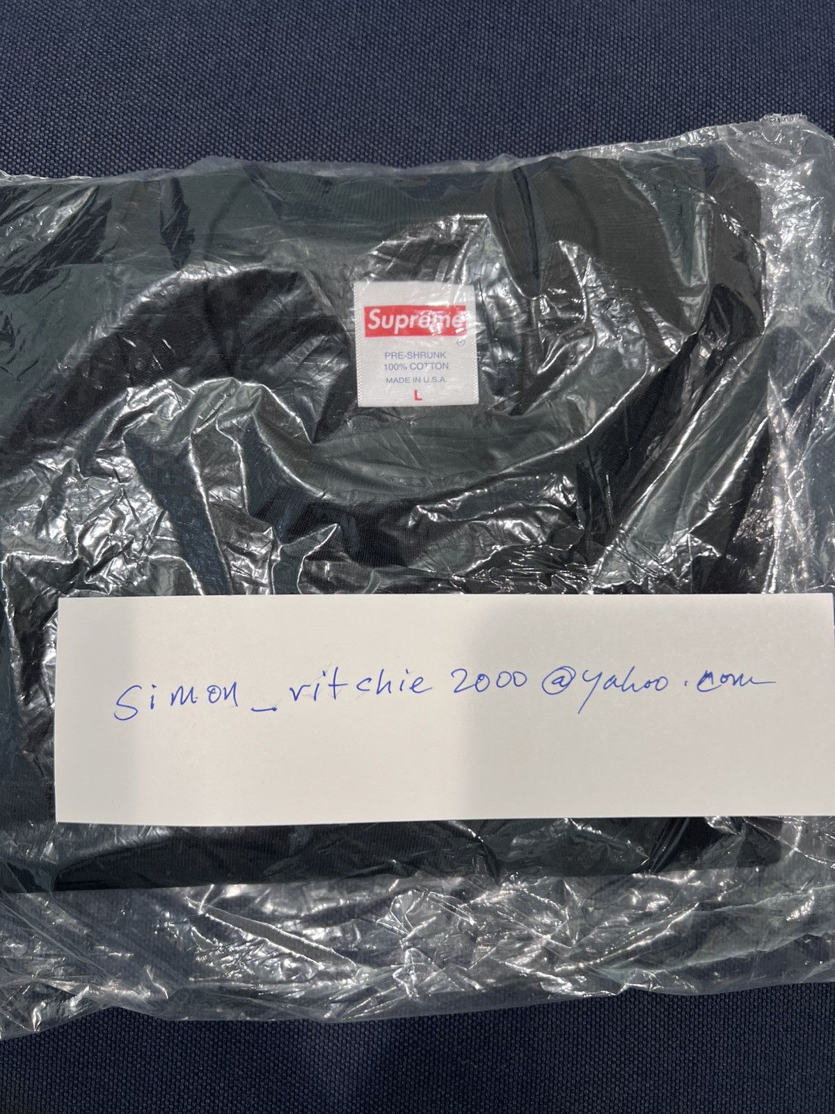 Supreme Supreme Miles Davis Tee, DSWT, SS21, black L Size US L / EU 52-54 / 3 - 2 Thumbnail