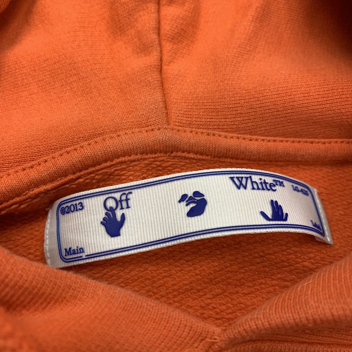 Off-White Off White Medium Hoodie Stencil Arrows Orange Hoodie Virgil Size US M / EU 48-50 / 2 - 6 Thumbnail
