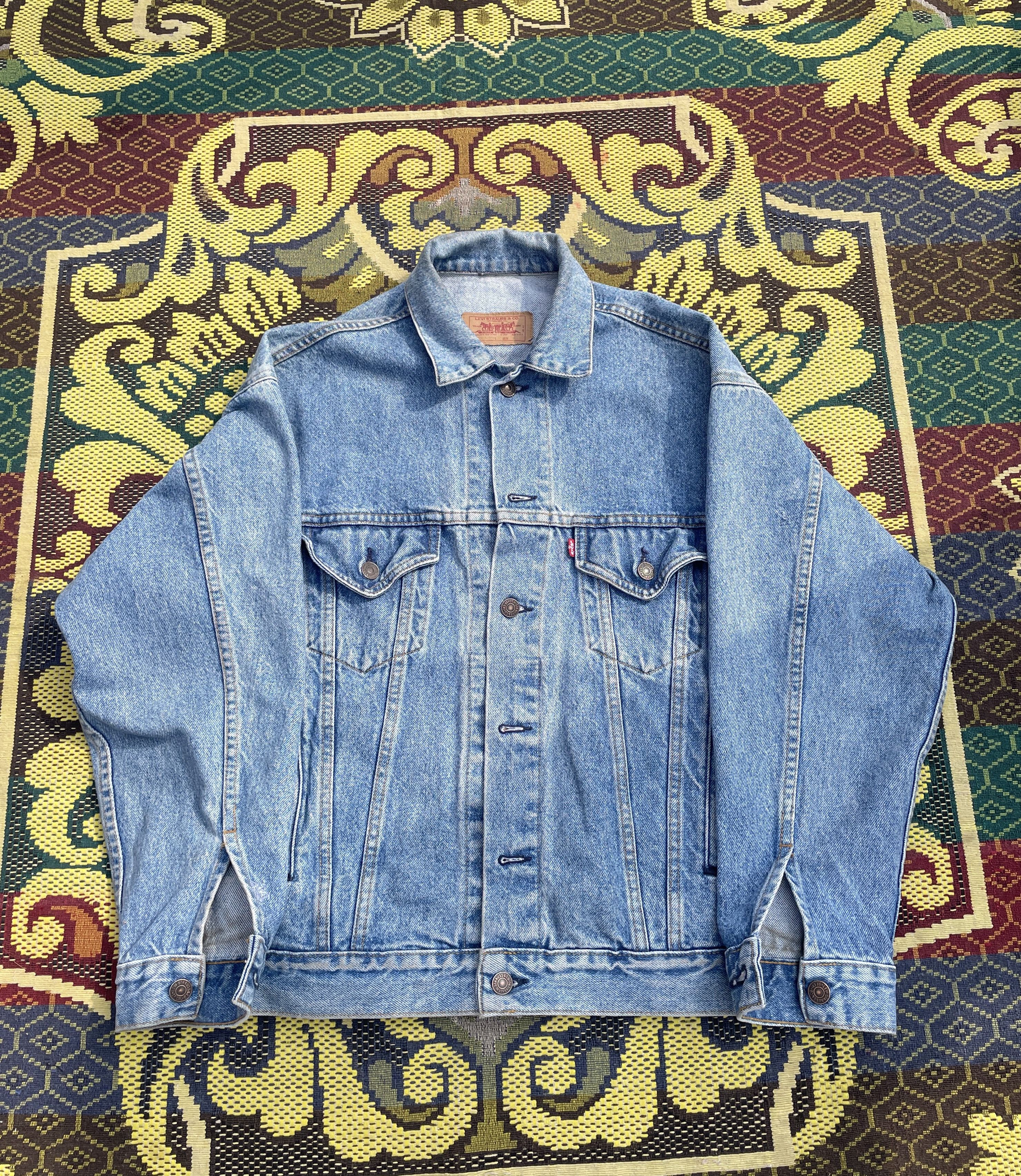 Levi's Vintage Levi’s Tracker Denim Jacket Size US S / EU 44-46 / 1 - 1 Thumbnail