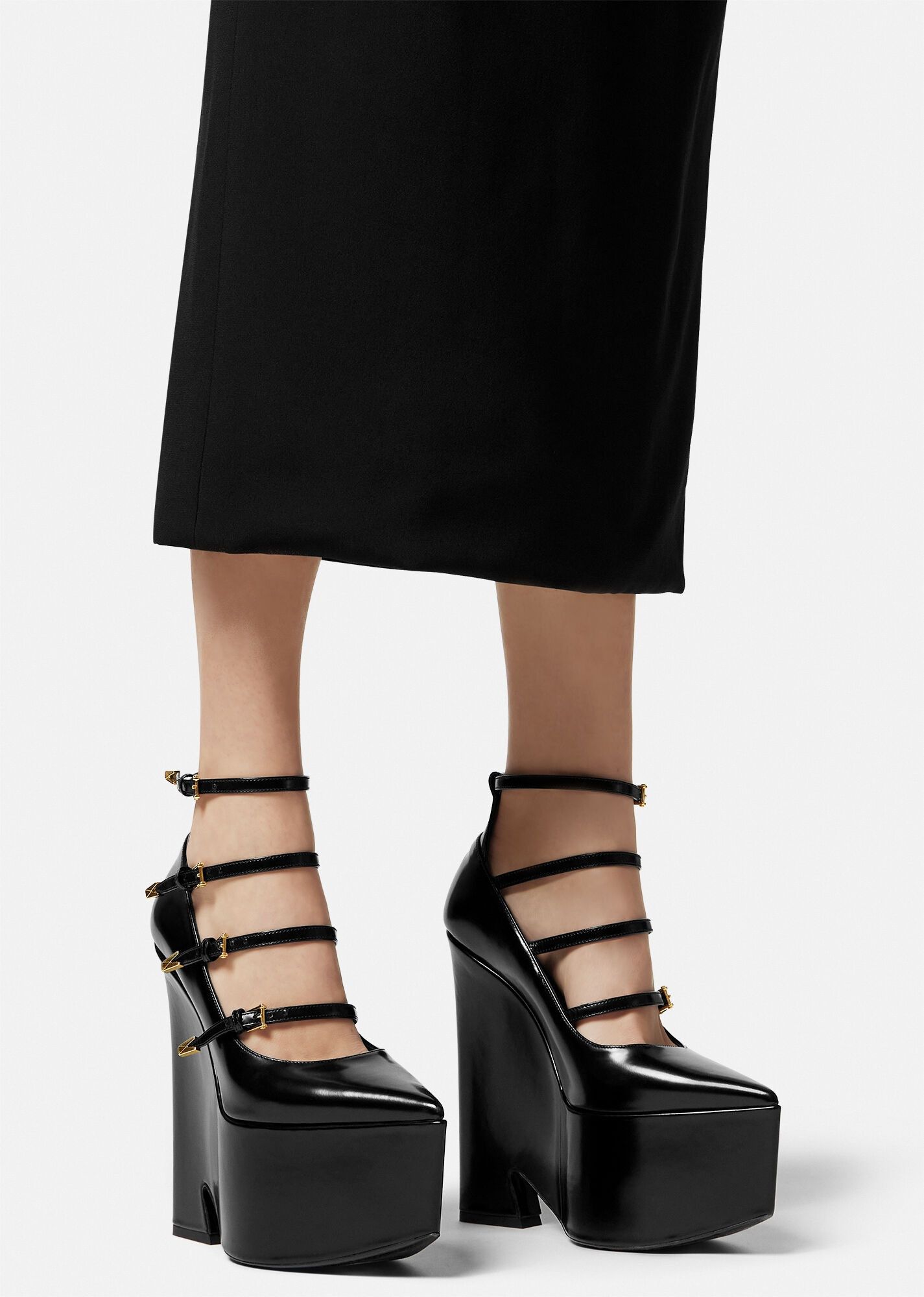 Versace o1y0226 Pumps in Black Size US 6 / IT 36 - 5 Thumbnail