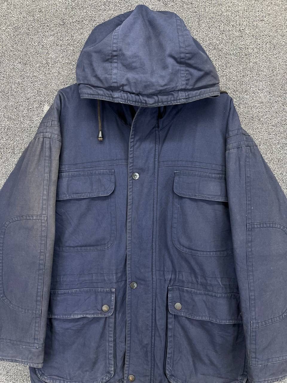 St. Johns Bay × Vintage Vintage St. Johns Bay Jean Wears Trashed Long Jacket Size US M / EU 48-50 / 2 - 5 Thumbnail