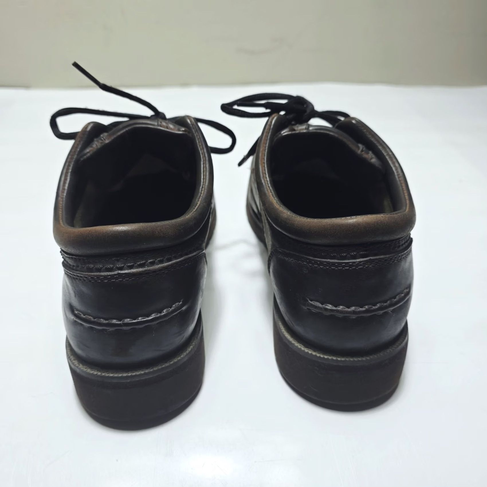 Vintage Cabela's Low Top Boots Moc Toe Oxford Shoes - Size 9 M - Vibram Sole - Leather Brown Boot Mens Size US M / EU 48-50 / 2 - 6 Thumbnail
