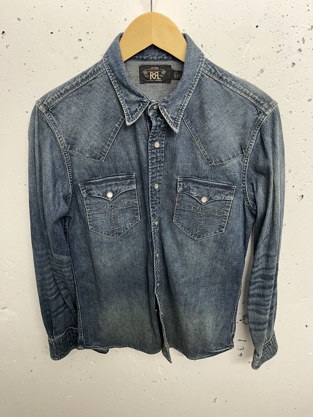 Rrl western shirt