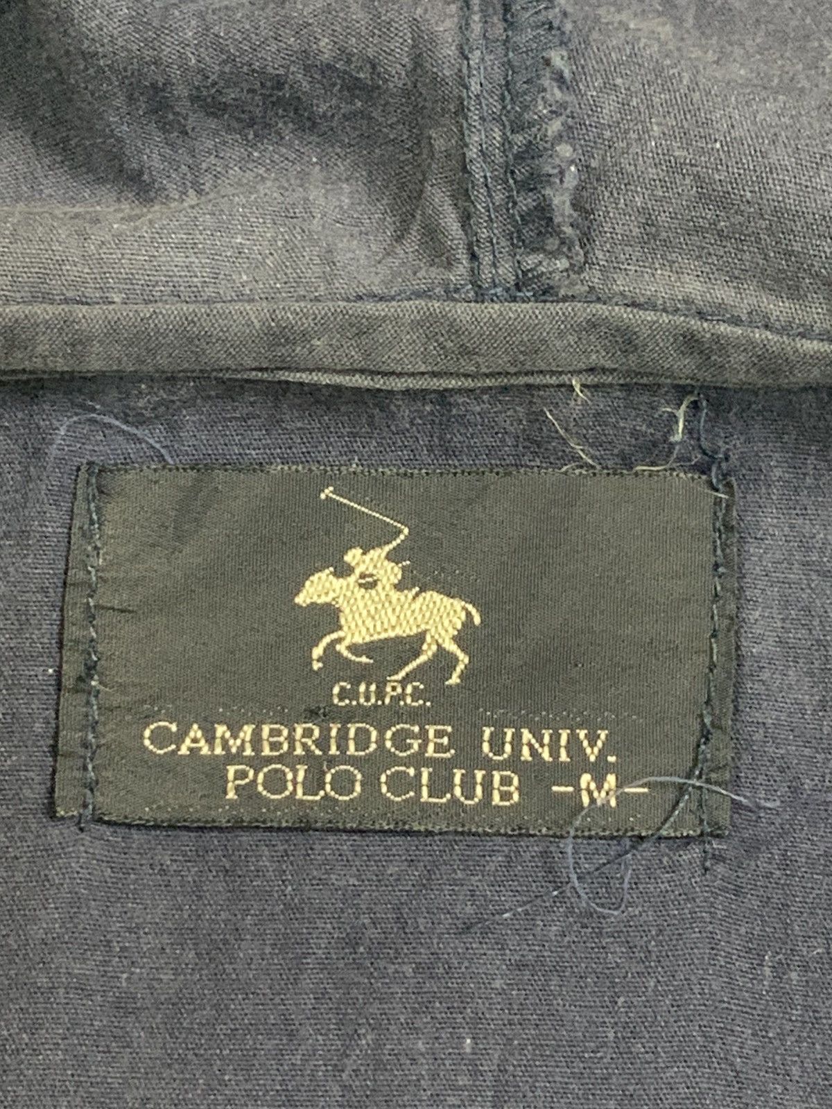 Other Rare Vintage Cambridge Univ. Polo Club Zipper Hoodie Size US M / EU 48-50 / 2 - 4 Thumbnail