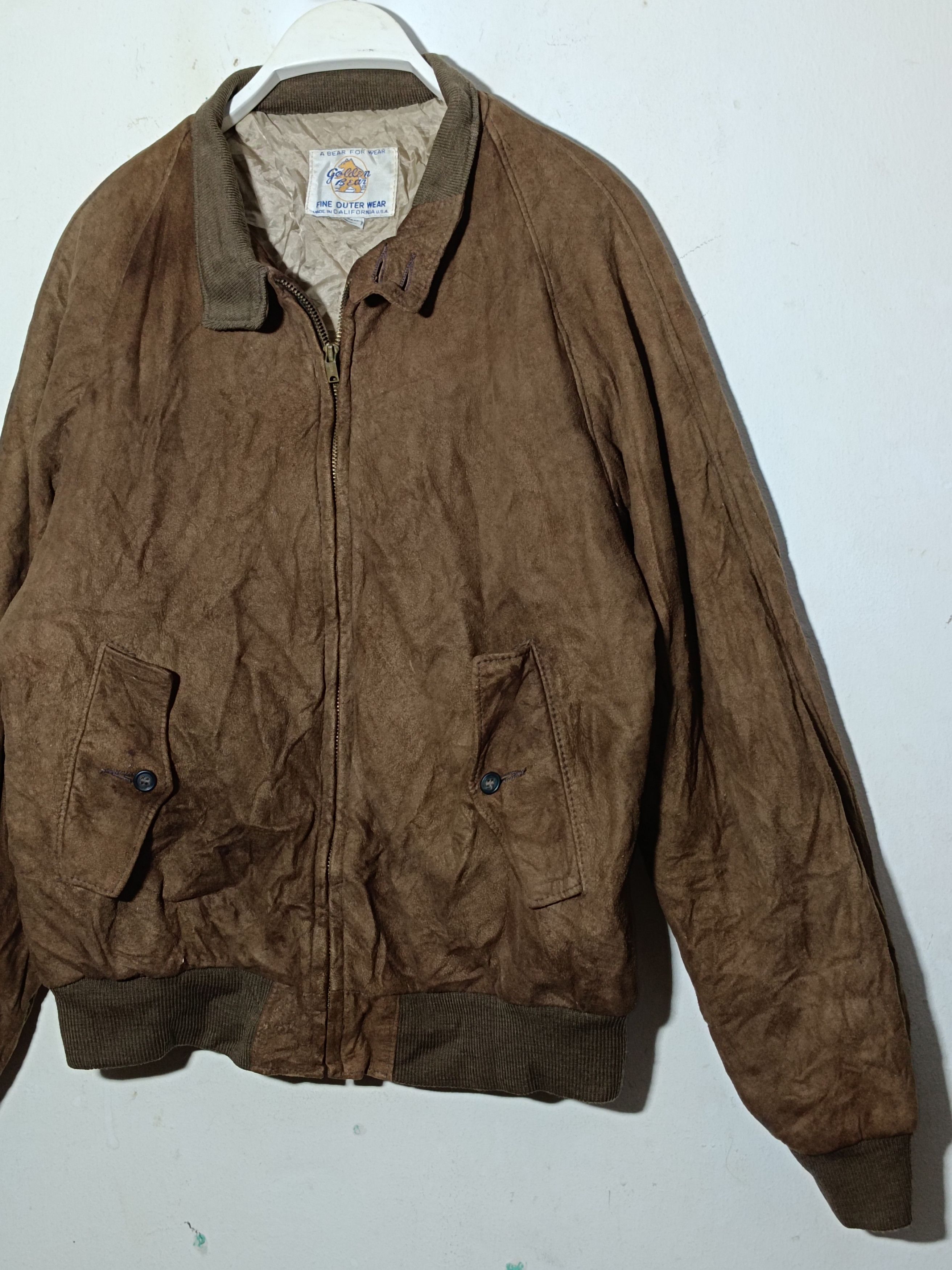 Golden Bear × Vintage Vintage Golden Bear Leather Jacket Size US M / EU 48-50 / 2 - 4 Thumbnail