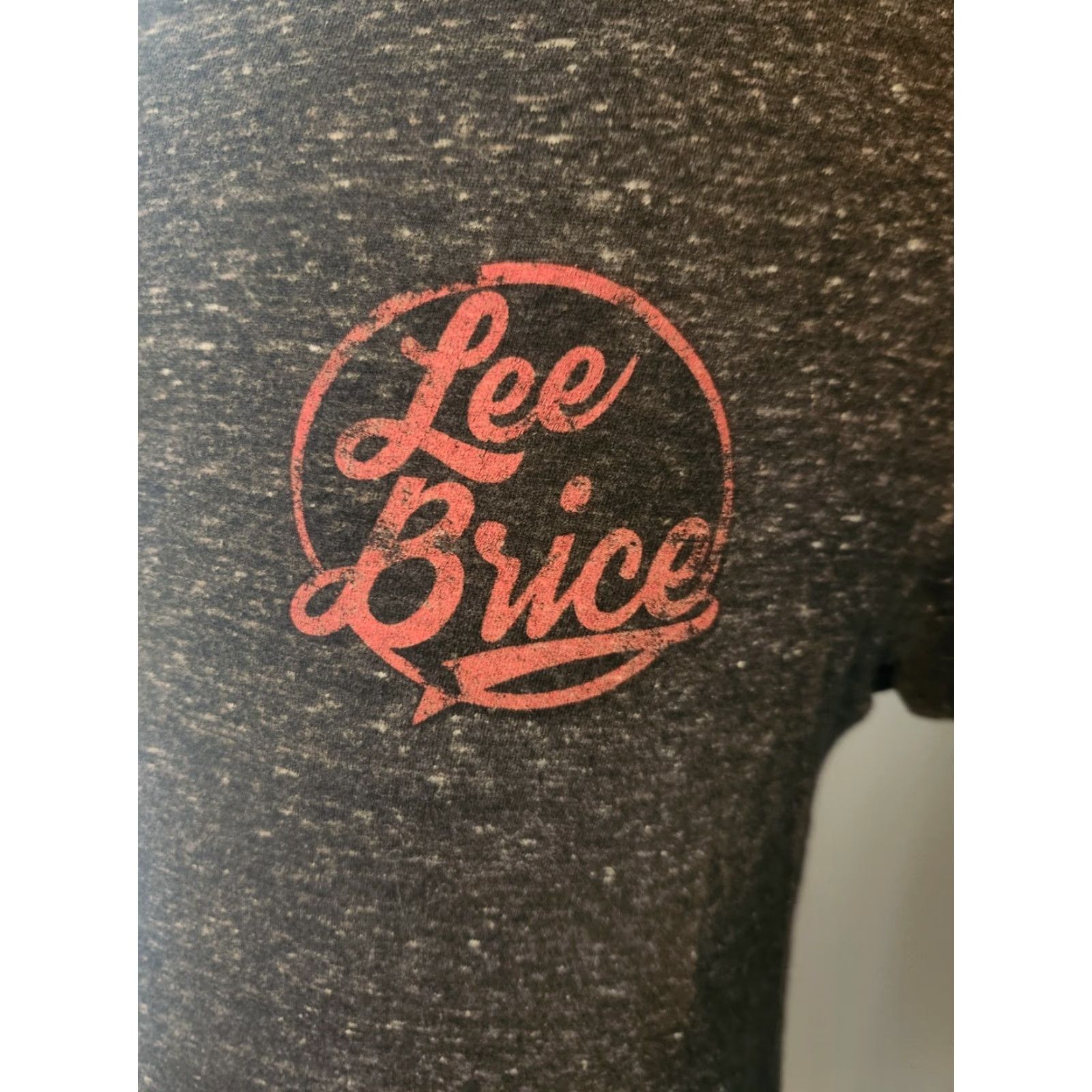 Lee Lee Brice Country Music Gray Double Sided T Shirt Man S Crew Neck Short Sleeve Cotton Polyester Graphic Print Regular Size Small Winter? Size US S / EU 44-46 / 1 - 2 Thumbnail