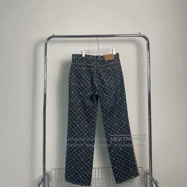 Louis Vuitton Louis Vuitton SS25 Printed Jeans Size US 32 / EU 48 - 2 Thumbnail