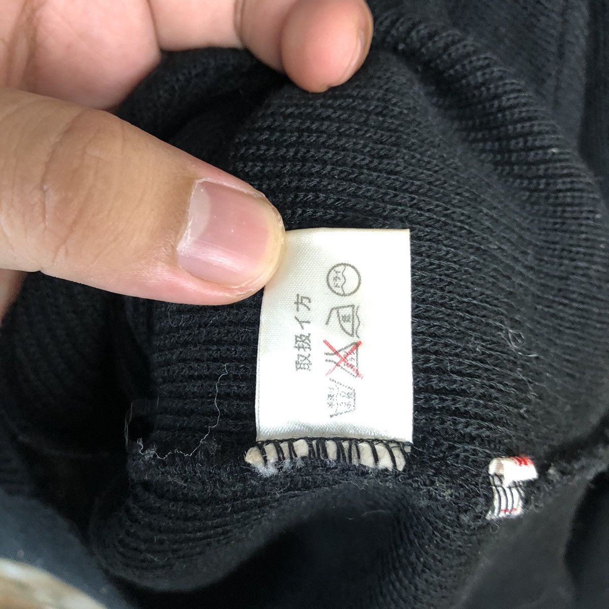 Homespun Knitwear × Japanese Brand Japan art Black Cardigan Knitwear #A1669 Size M / US 6-8 / IT 42-44 - 12 Thumbnail