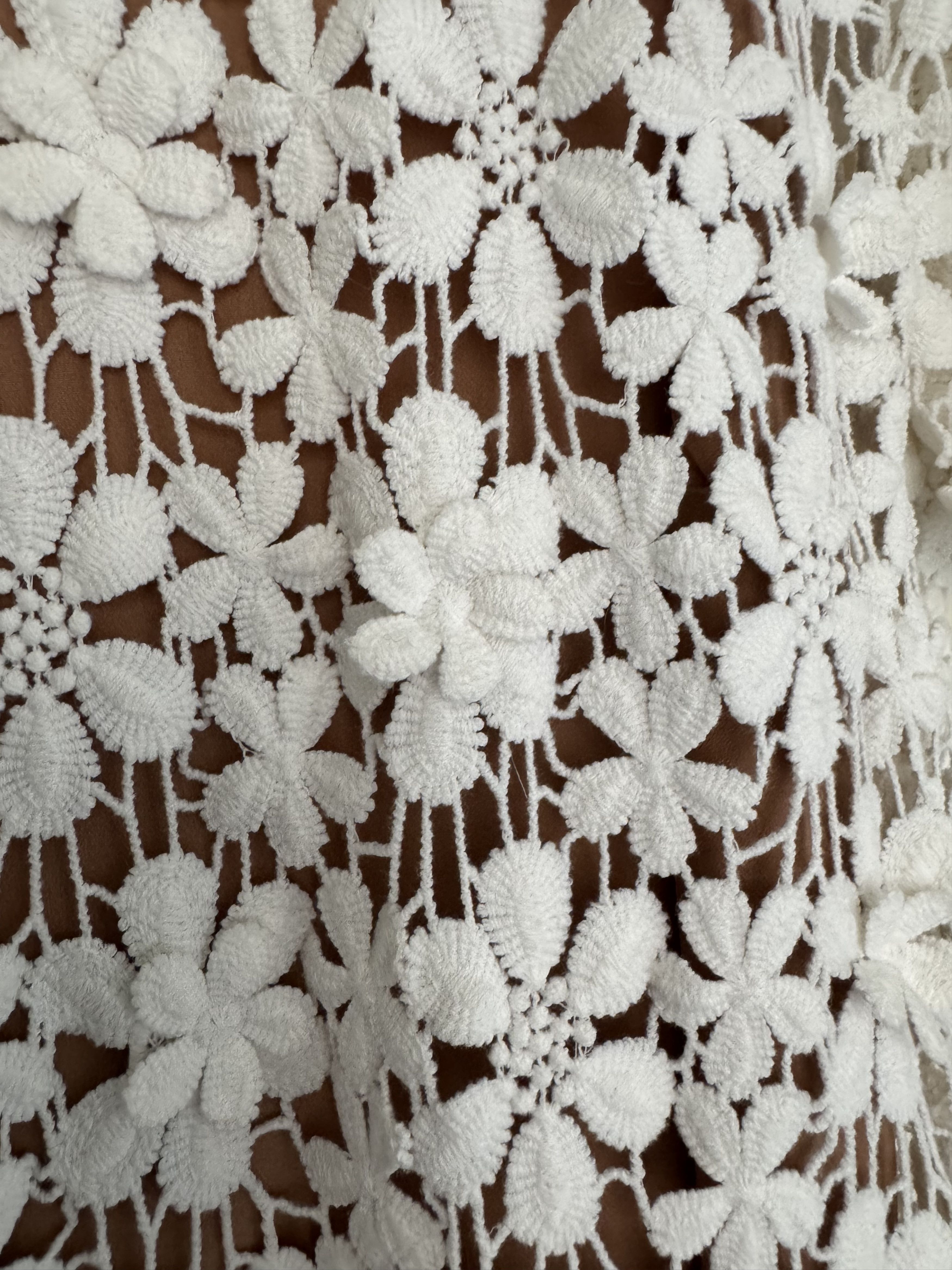 Michael Kors Crochet Lace Midi Dress Size S / US 4 / IT 40 - 3 Thumbnail