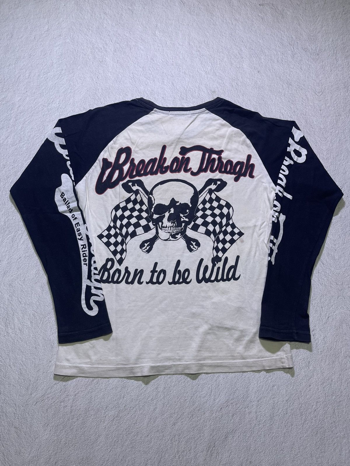 Japanese Brand Y2K DELECTIBE STRUCT long sleeve tshirt Size US M / EU 48-50 / 2 - 4 Thumbnail
