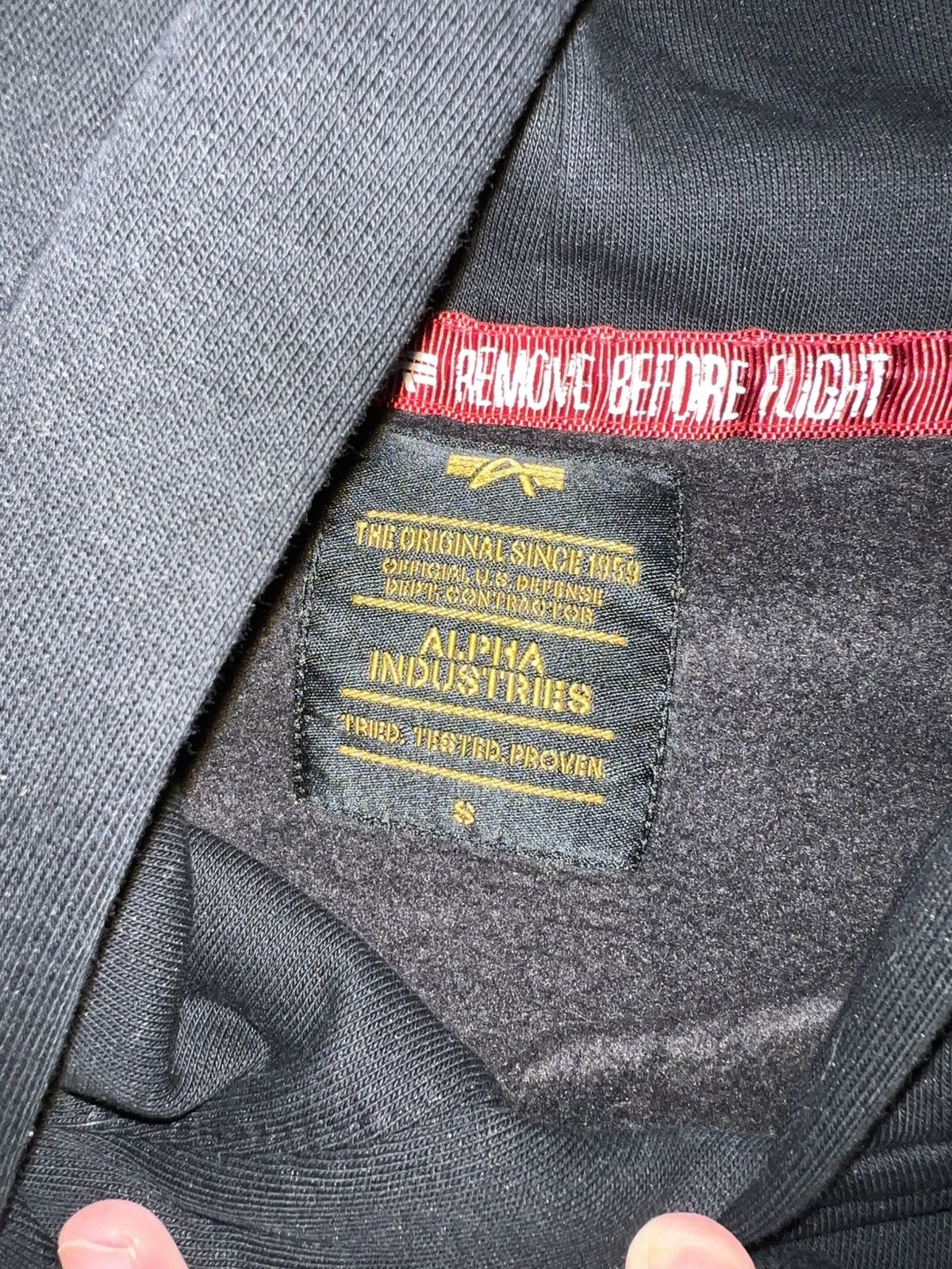 Alpha Industries Alpha Industries Hoodie Size US S / EU 44-46 / 1 - 4 Thumbnail