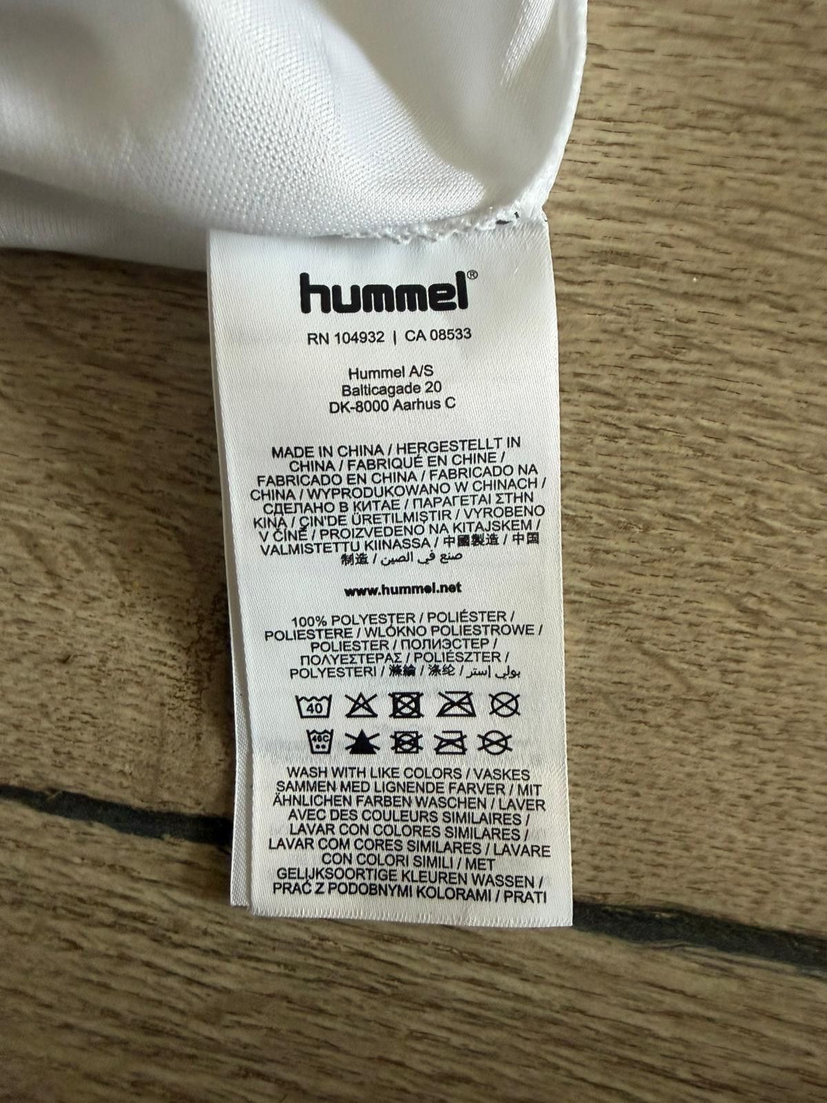 Hummel Hummel x Astrid Andersen hmINIELS Newstock Tee White Blue M Size US S / EU 44-46 / 1 - 3 Thumbnail
