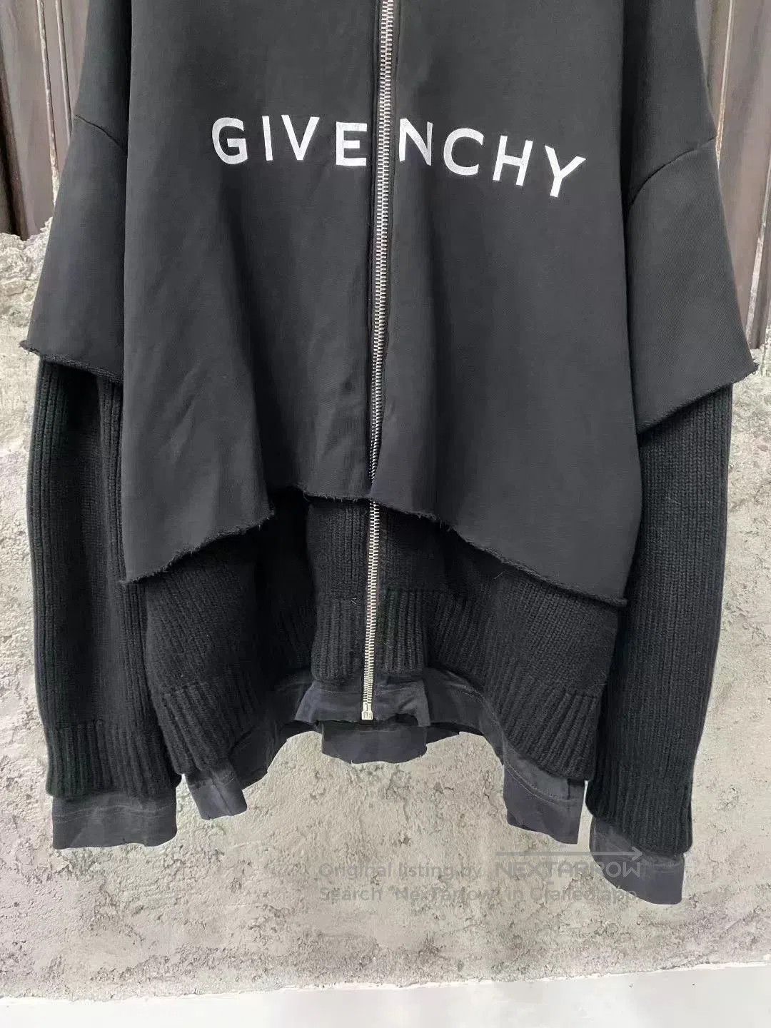 Givenchy givenchy black zip hoodie sweatshirt. Size L / US 10 / IT 46 - 4 Thumbnail