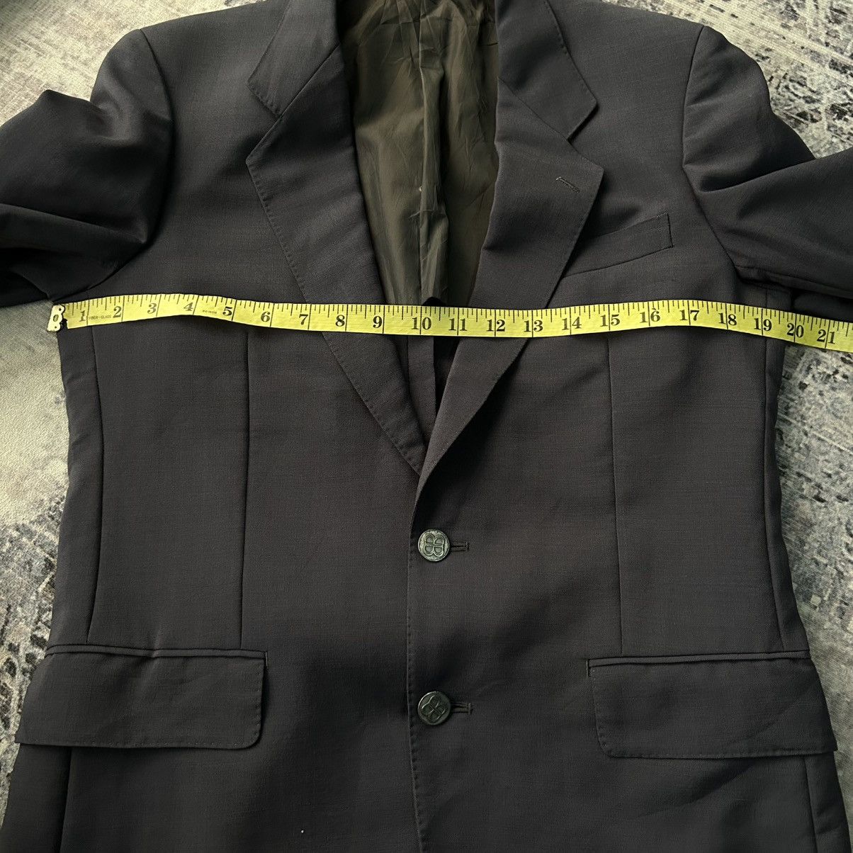 Balenciaga Balenciaga Iconic Button Logo Blazer Size 38R - 13 Thumbnail