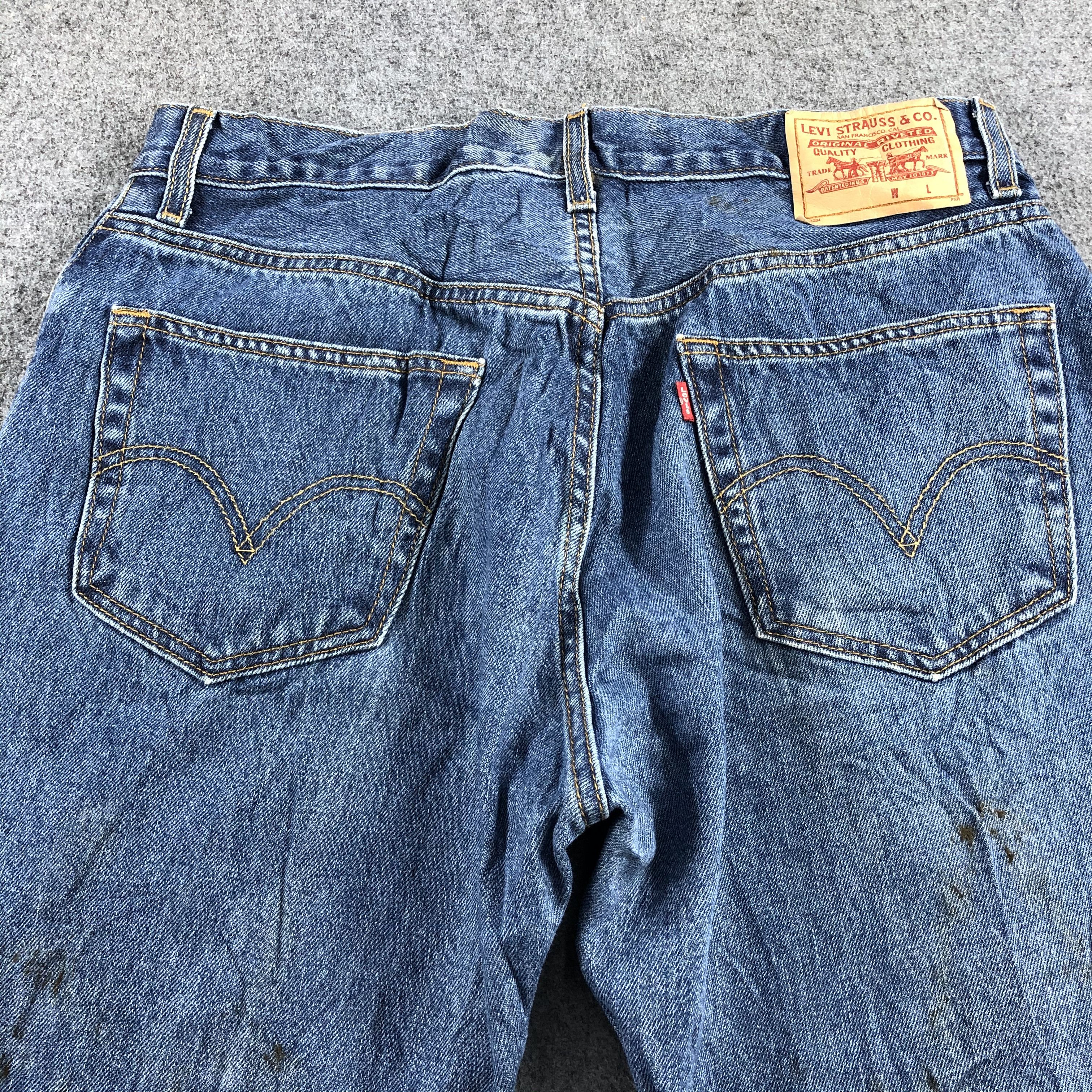 Levi's Vintage Blue Wash Levis Jeans-J2063 Size US 34 / EU 50 - 4 Thumbnail
