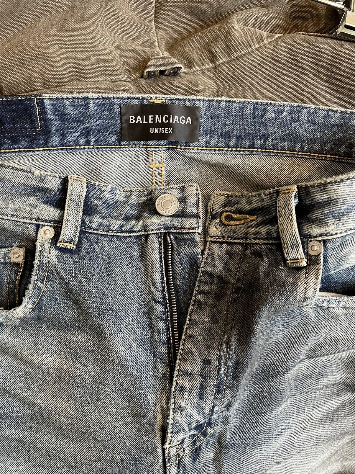 Balenciaga *RARE* Slim Mud Show Distressed Jeans (S) Size US 30 / EU 46 - 8 Thumbnail