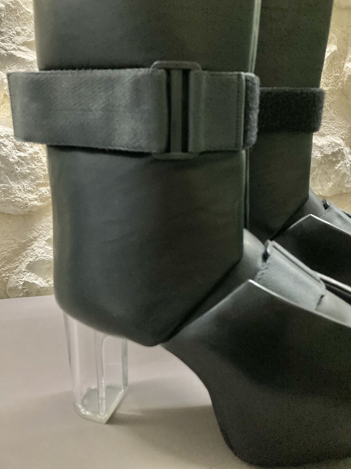 Rick Owens NEVER WORN / Splint Platform Boots by Rick Owens Size US 9 / EU 42 - 7 Thumbnail