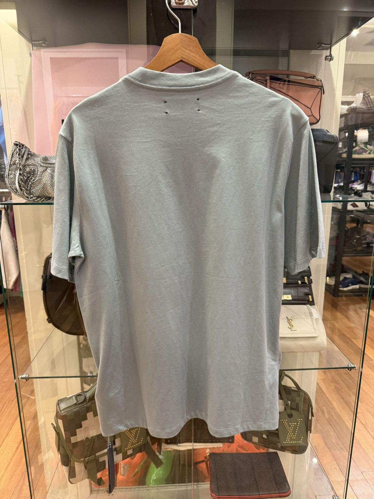 Amiri Amiri Embroidered MA Tee - Faded Blue Size US S / EU 44-46 / 1 - 3 Thumbnail