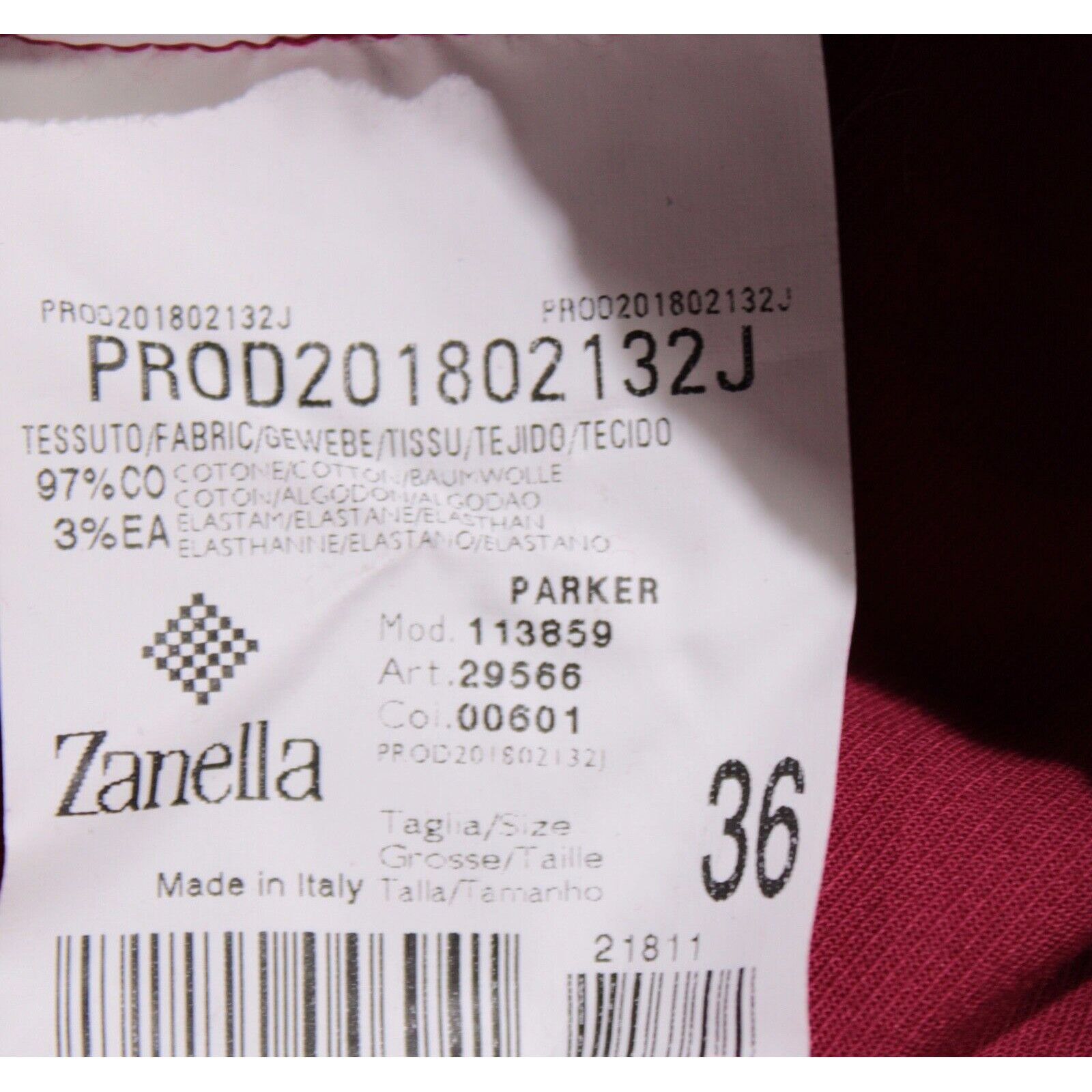 Zanella Zanella New with tags Chino Size 38 US In Red Size US 38 / EU 54 - 5 Thumbnail