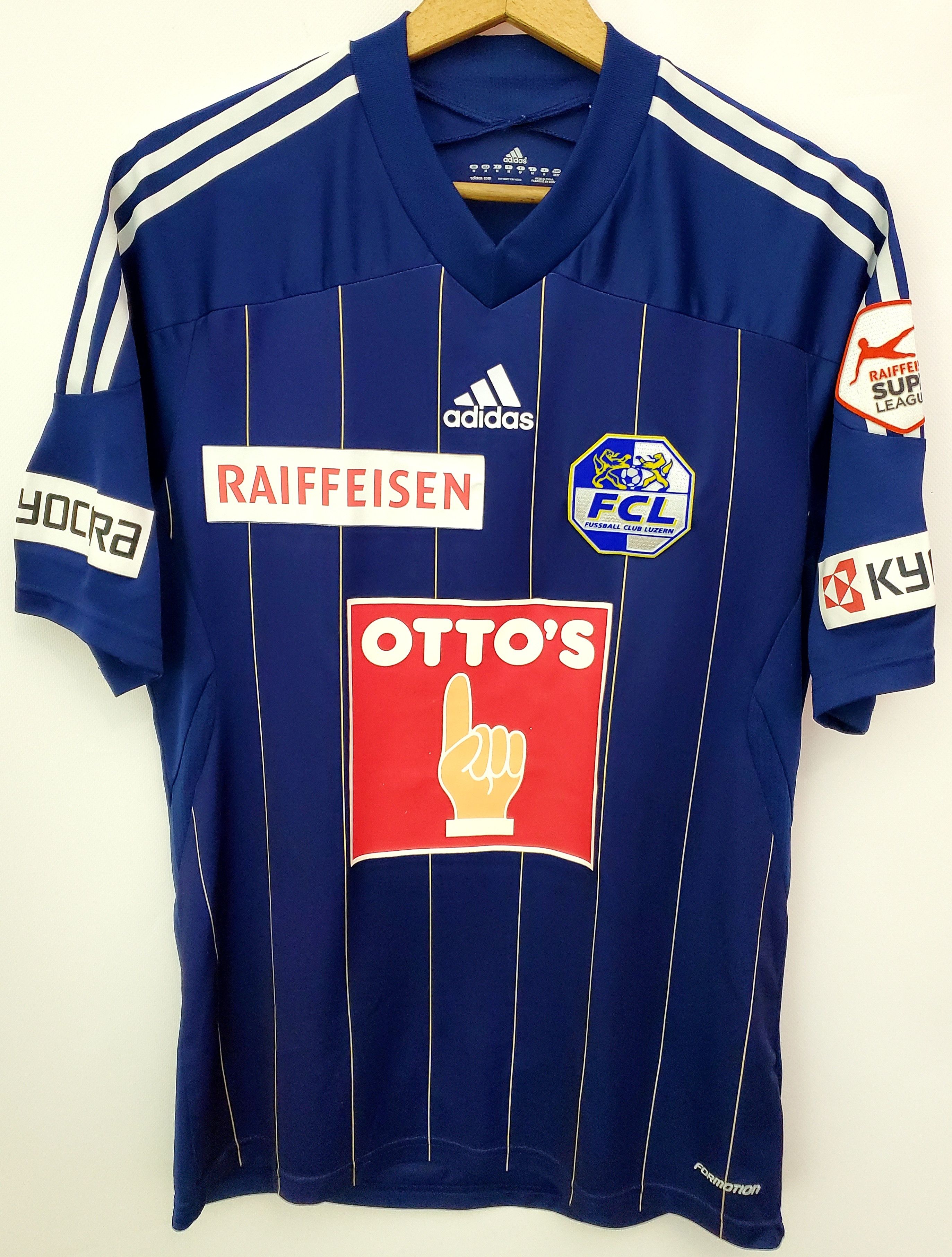 Adidas FC LUZER 2011-12 MATCH ISSUE HOME SHIRT #31 kryeziu M Size US M / EU 48-50 / 2 - 1 Thumbnail