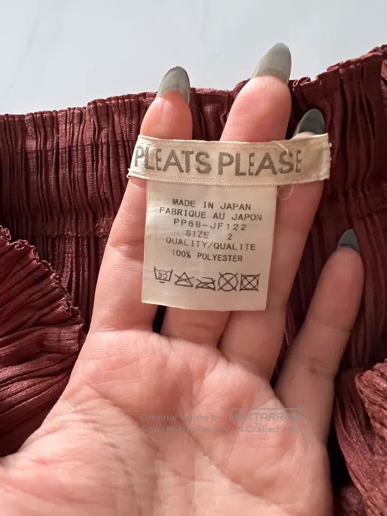 Issey Miyake Issey Miyake Orange Pants Size 25" / US 0 / IT 36 - 2 Thumbnail