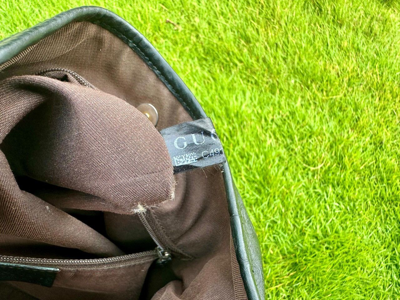 Gucci Authentic Gucci Guccisima Leather New Britt Hobo Bag Size ONE SIZE - 10 Thumbnail