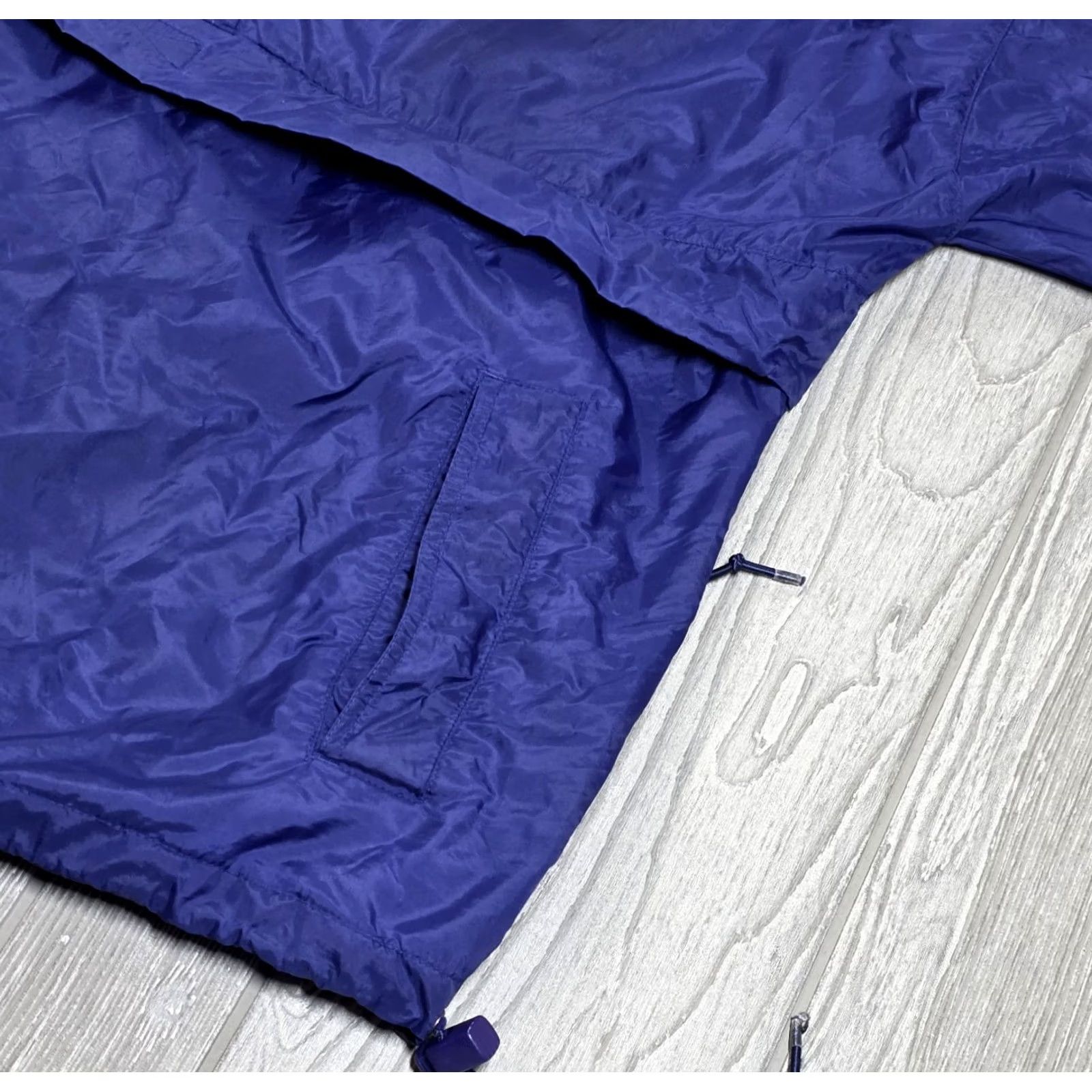 J.Crew VINTAGE J.CREW Windbreaker Jacket Oarsman Hooded 1/2 Zip Anorak XS Blue Long Sleeve Regular Adult Mens 90s Size US XS / EU 42 / 0 - 6 Thumbnail