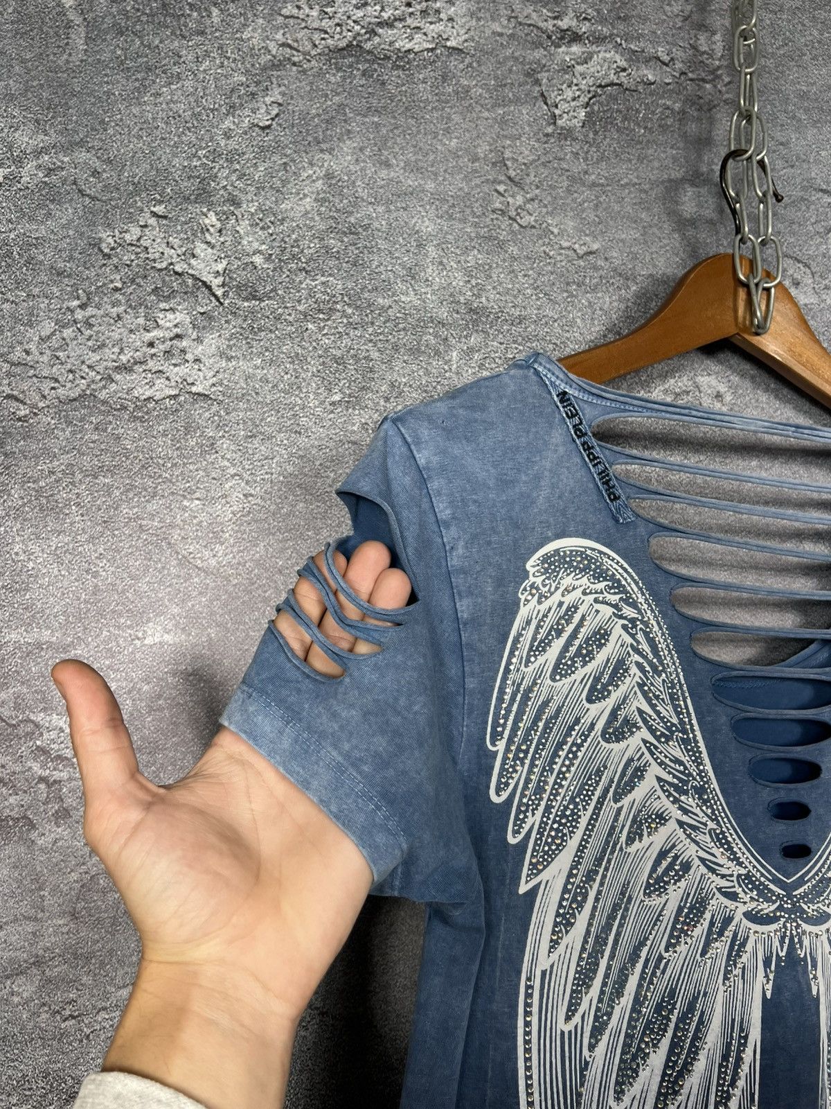 Philipp Plein Vintage Philipp Plein Avant Garde With Angel Wing Dress Size S / US 4 / IT 40 - 13 Thumbnail