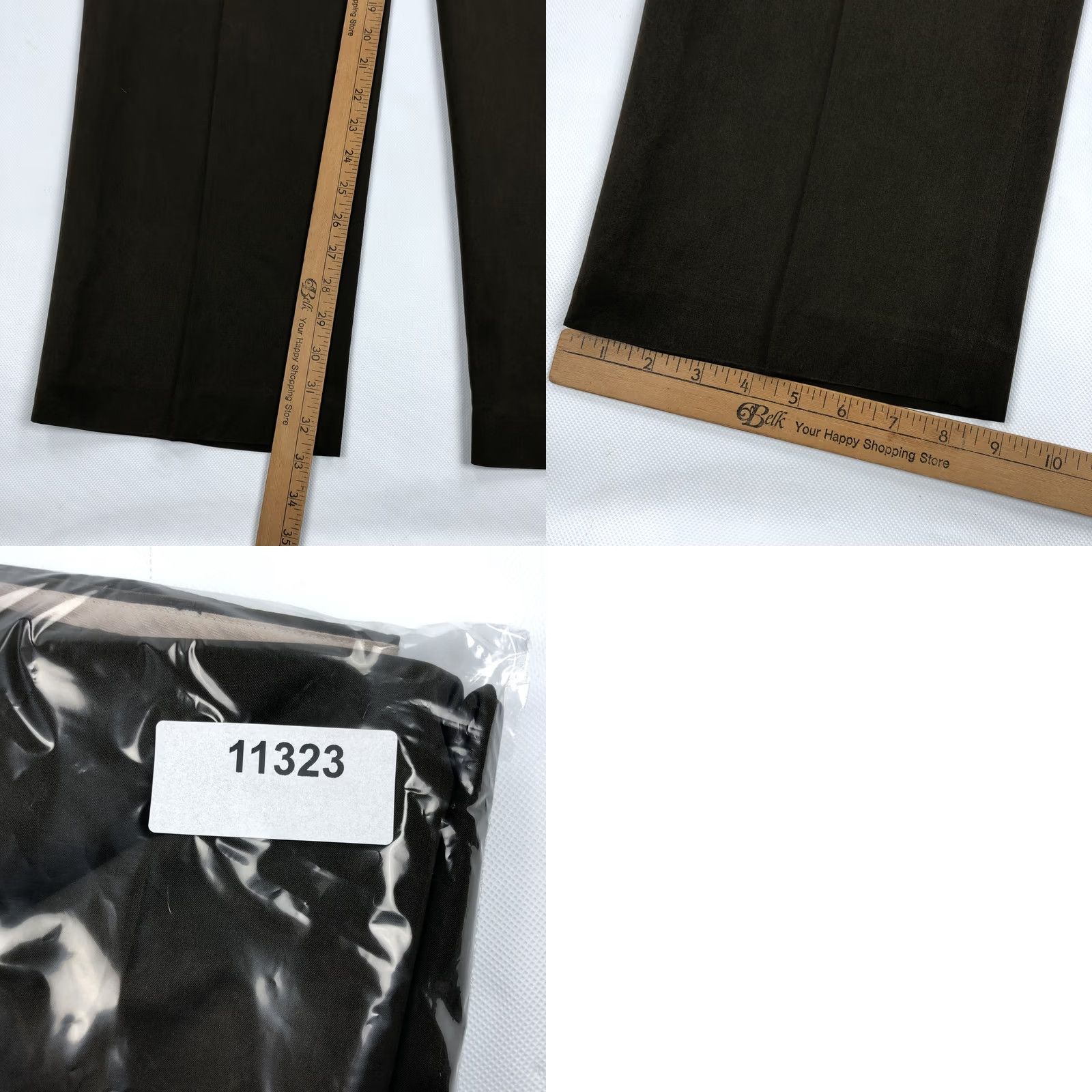 Polo Ralph Lauren Polo Ralph Lauren Olive Green Flat Front Dress Pants Men 36x34 Classic Fit 36 Size US M / EU 48-50 / 2 - 9 Thumbnail