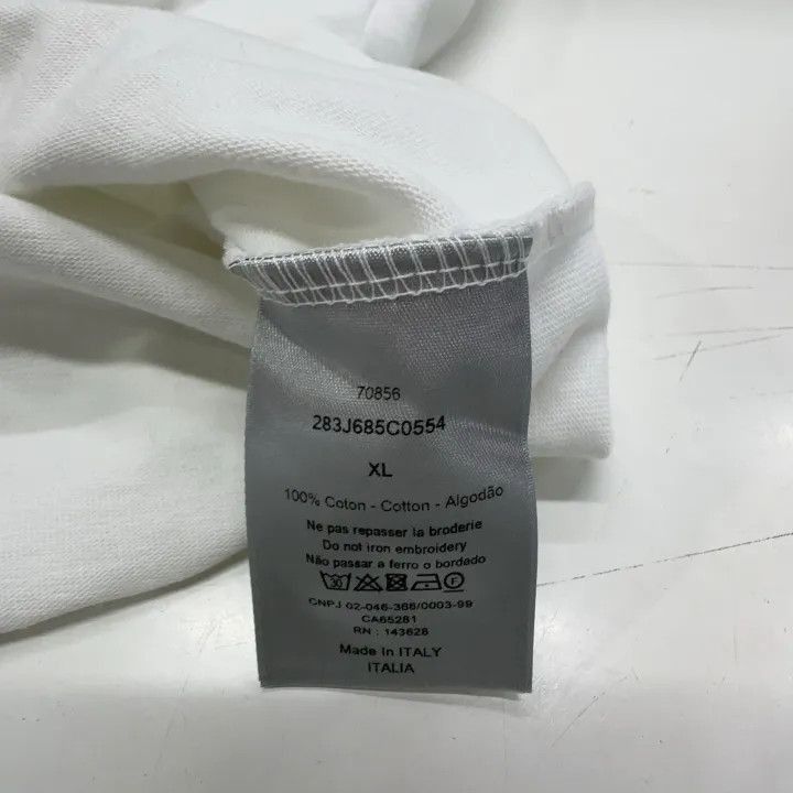 Dior Dior x Travis Scott White Graphic Tee 0079-2507