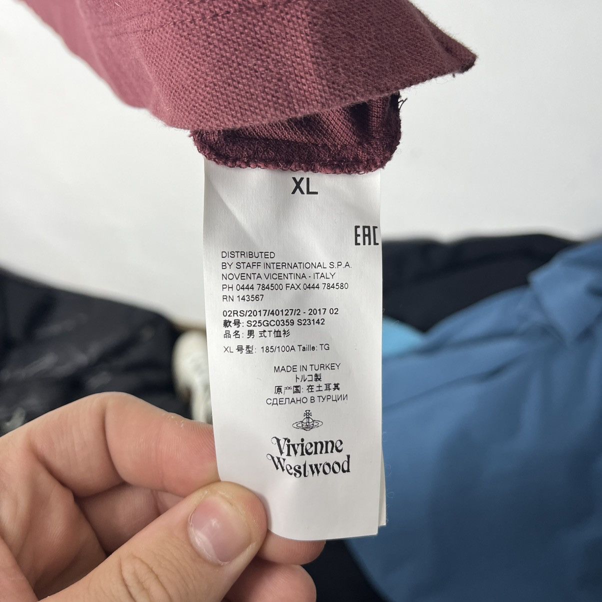 Vivienne Westwood Polo t shirt Vivienne Westwood Luxury Size US XL / EU 56 / 4 - 10 Thumbnail