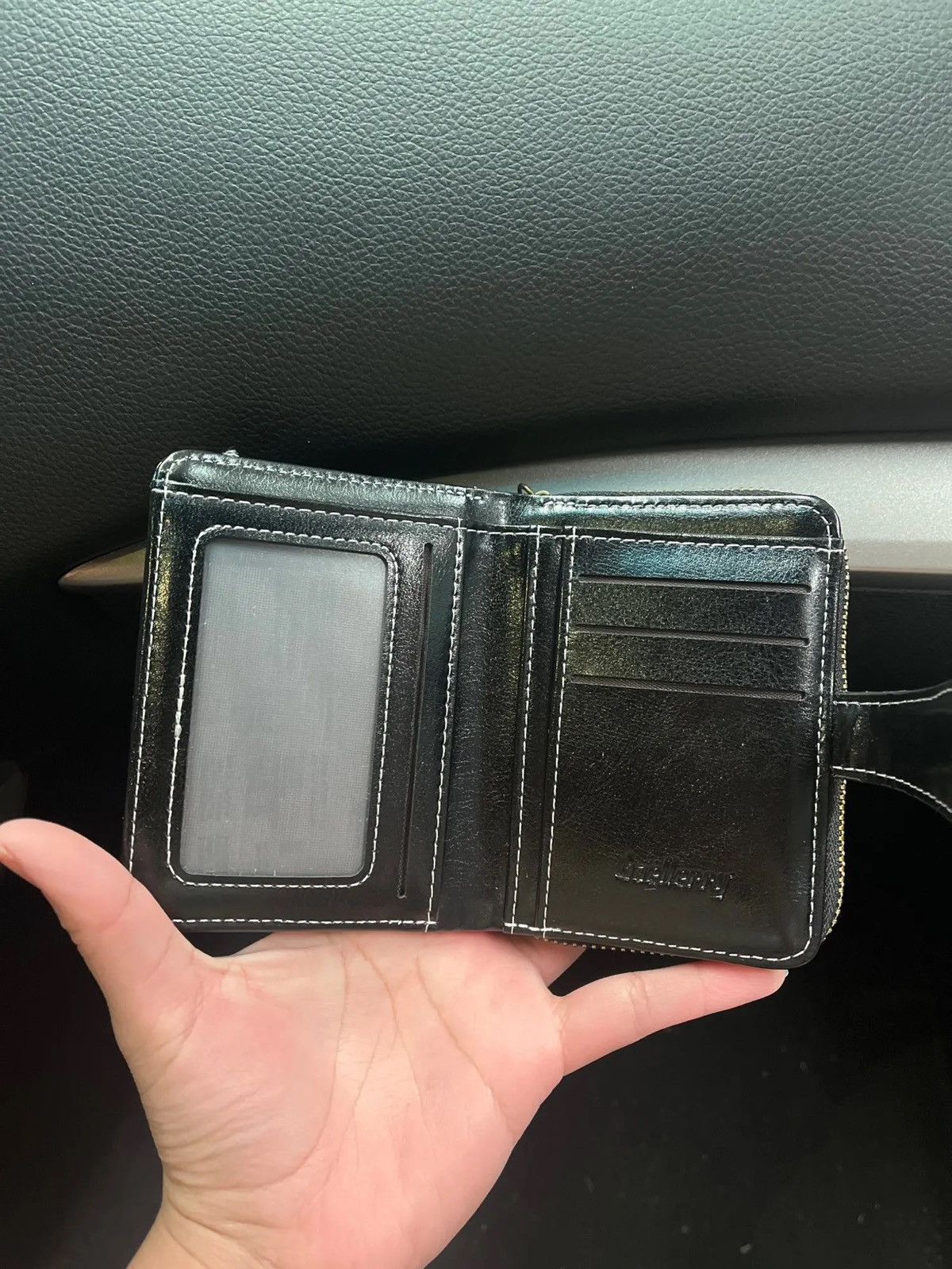Japanese Brand PU Leather Cross Wallet Size ONE SIZE - 11 Thumbnail