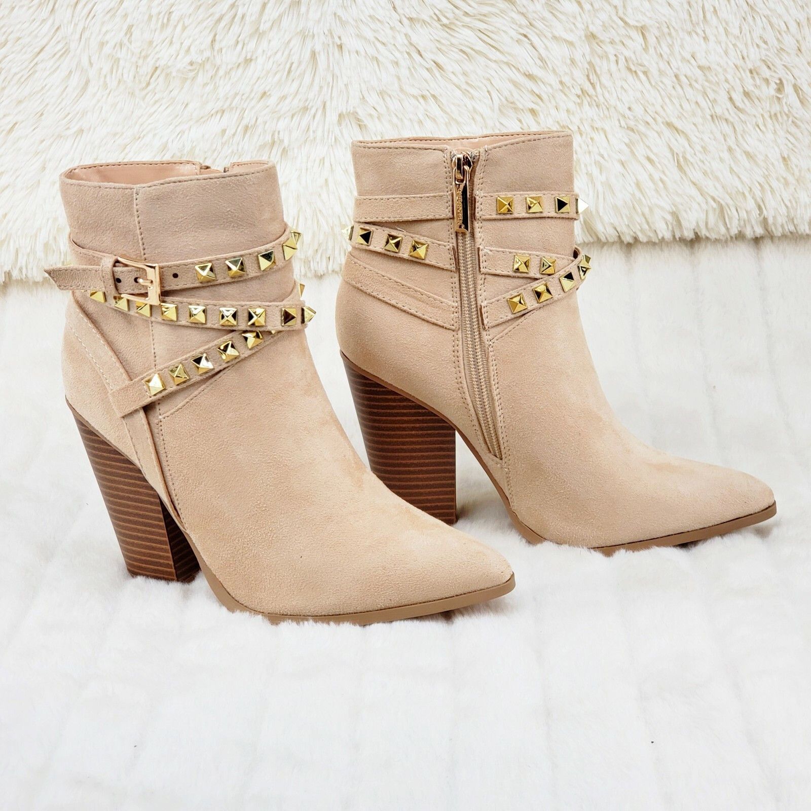 Other Classic Western Designer Cowboy Style Studded Strap Ankle Bo Size US 6 / IT 36 - 5 Thumbnail