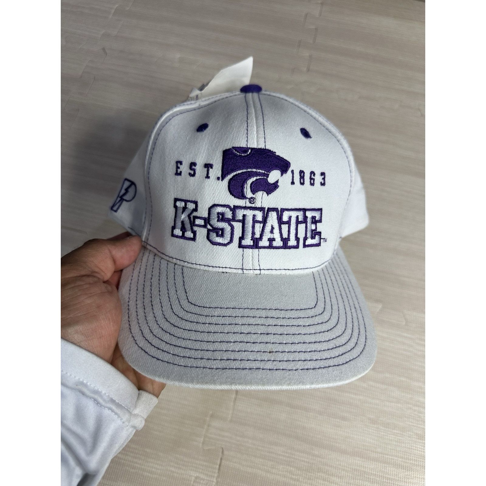 Pro Player Vintage Kansas State Wildcats Hat Cap Snapback Size ONE SIZE - 1 Thumbnail
