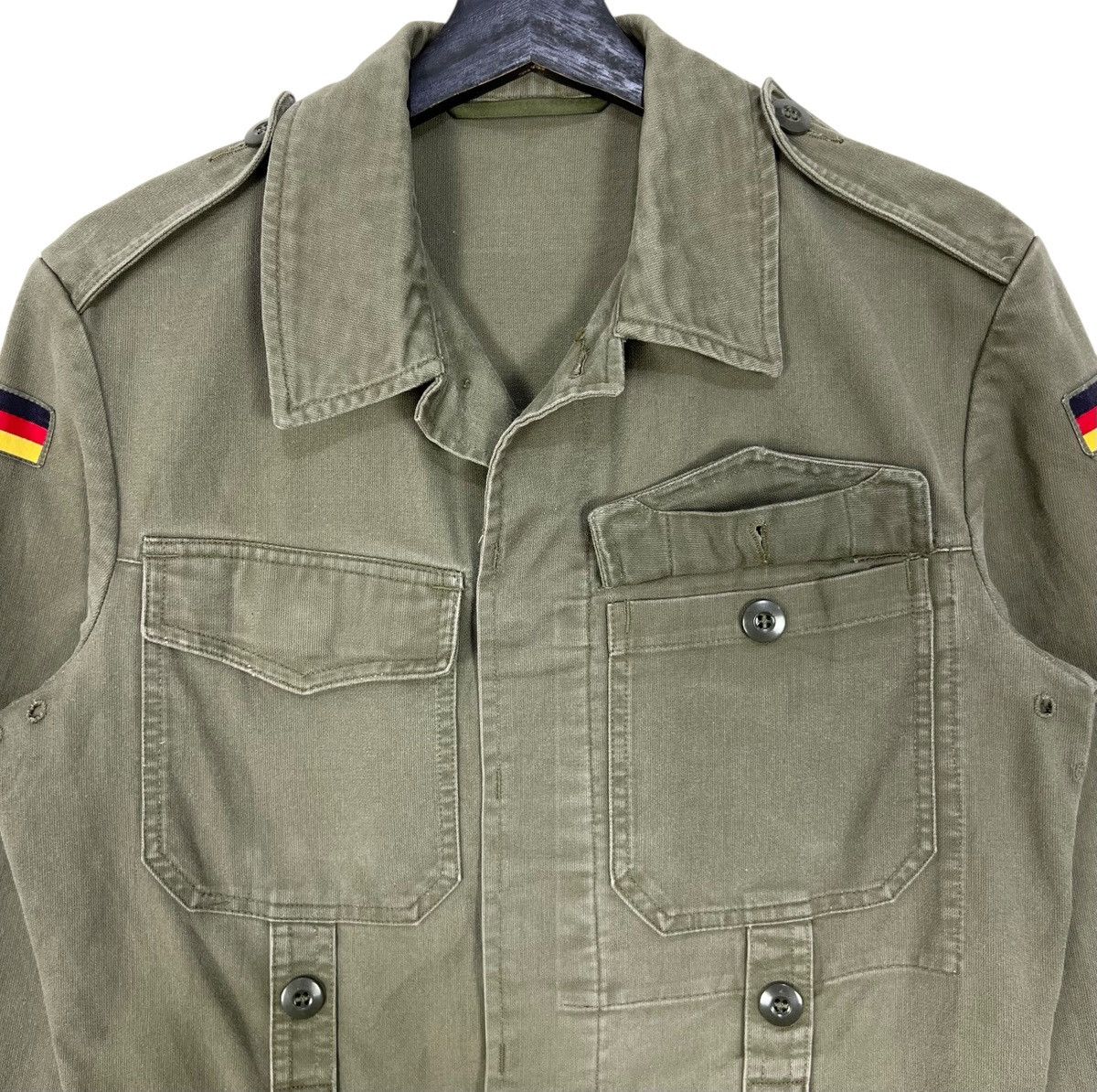 Vintage Vintage German Women Military Jacket Size M / US 6-8 / IT 42-44 - 3 Thumbnail