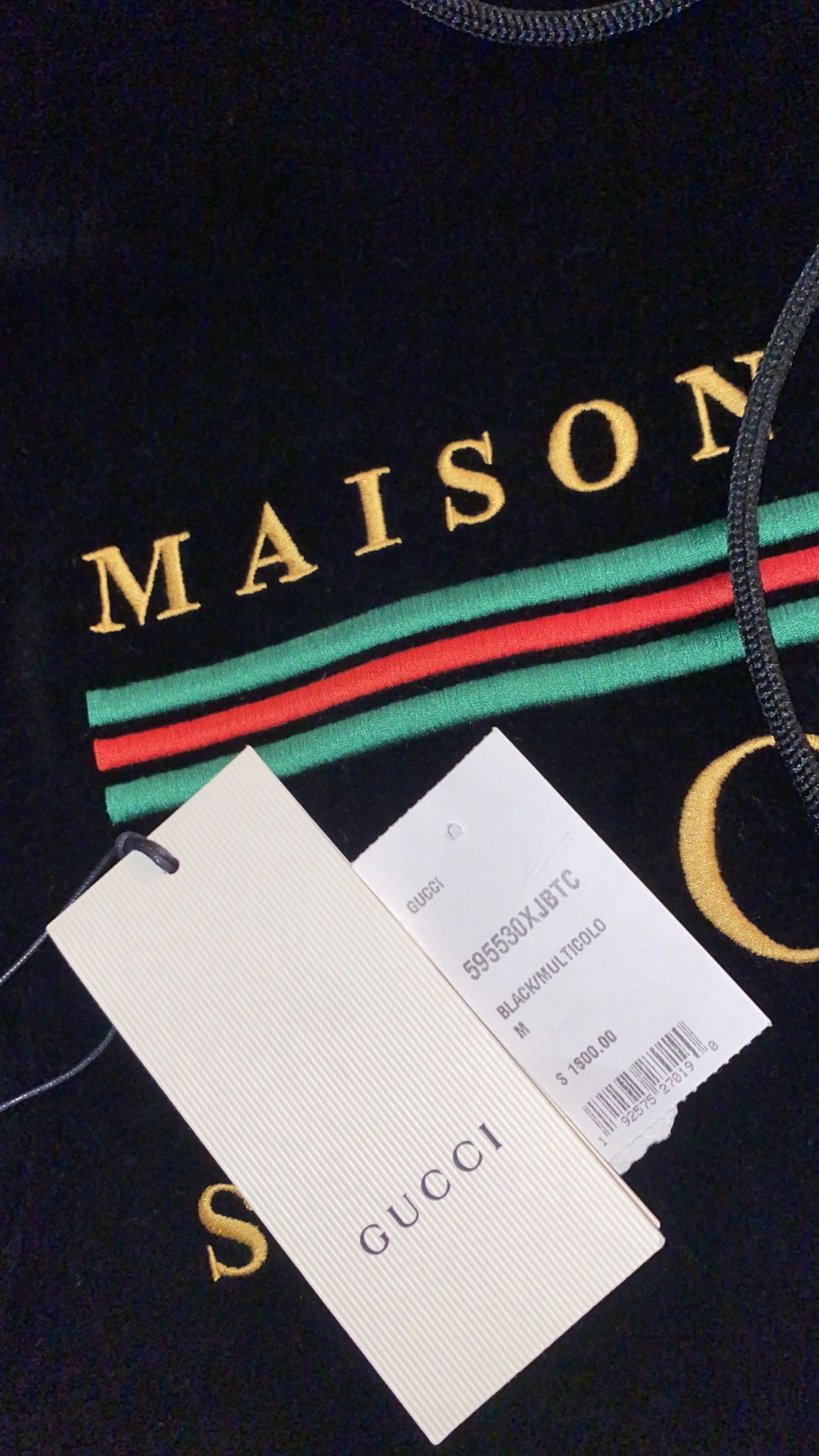 Gucci MAISON DE L'AMOUR GUCCI HOODIE Size US M / EU 48-50 / 2 - 4 Thumbnail