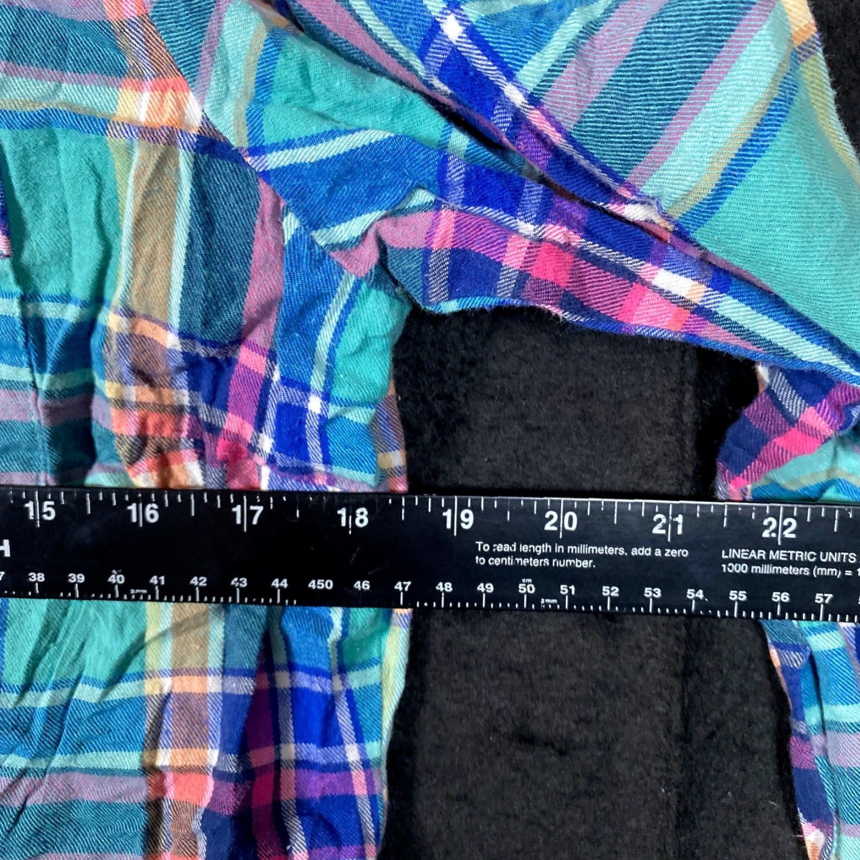 Eddie Bauer Eddie Bauer Womens Blouse Multicolored Plaid Button Down 100% Cotton Large Size L / US 10 / IT 46 - 6 Thumbnail