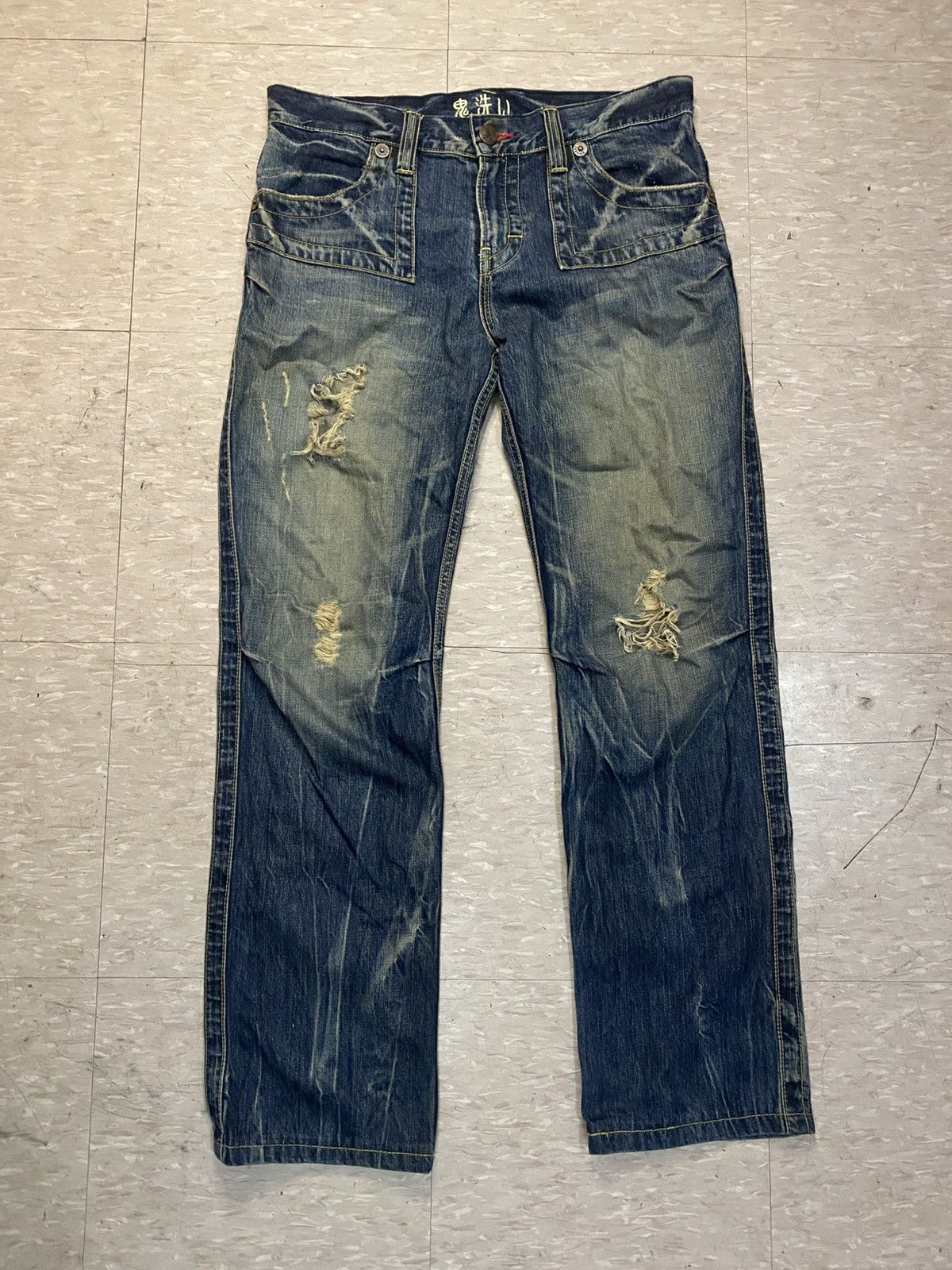 Japanese Brand Oniarai jeans Size US 32 / EU 48 - 3 Thumbnail