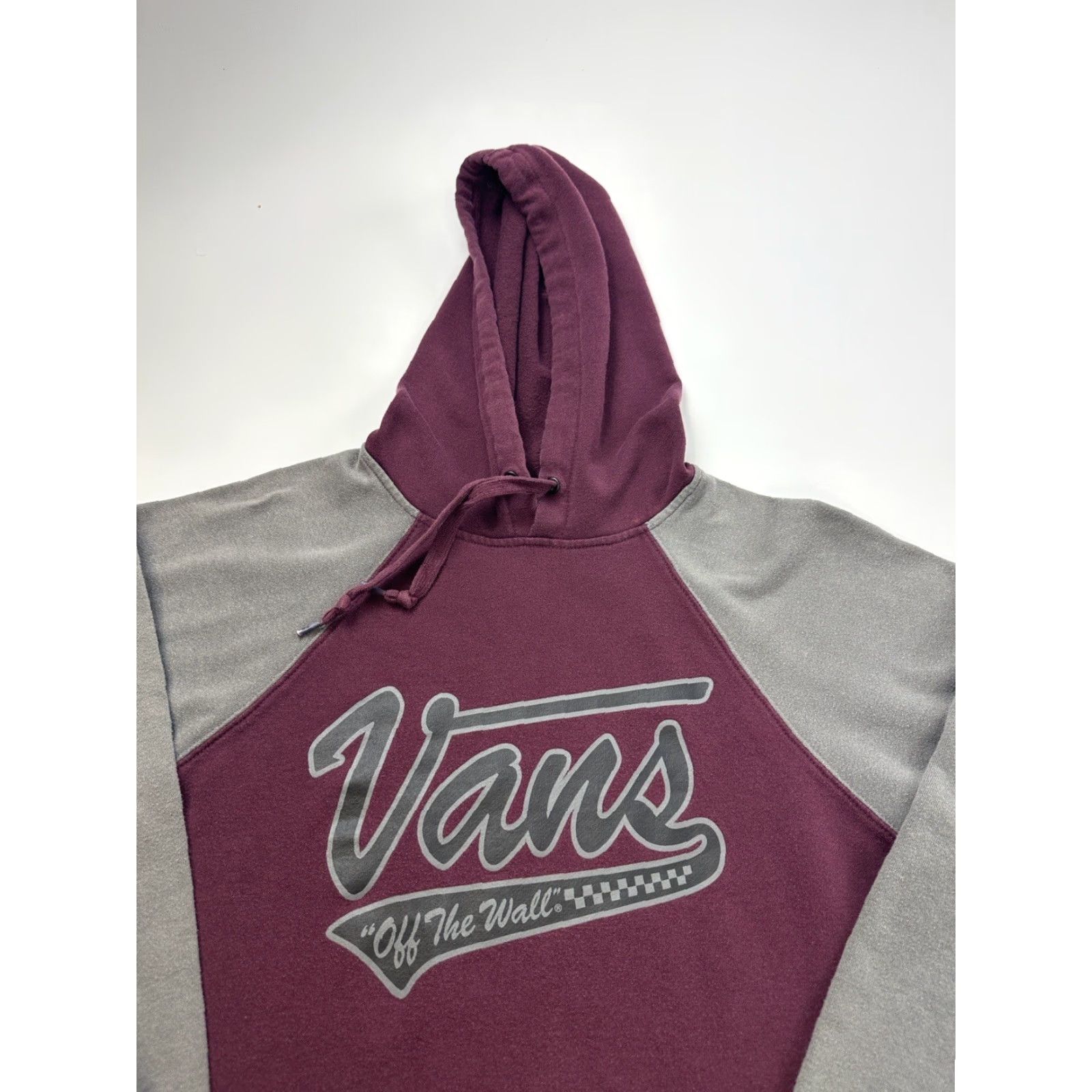 Vans Vans Hoodie Sweatshirt Men’s M Red Gray Colorblock Logo Long Sleeve Size US M / EU 48-50 / 2 - 3 Thumbnail