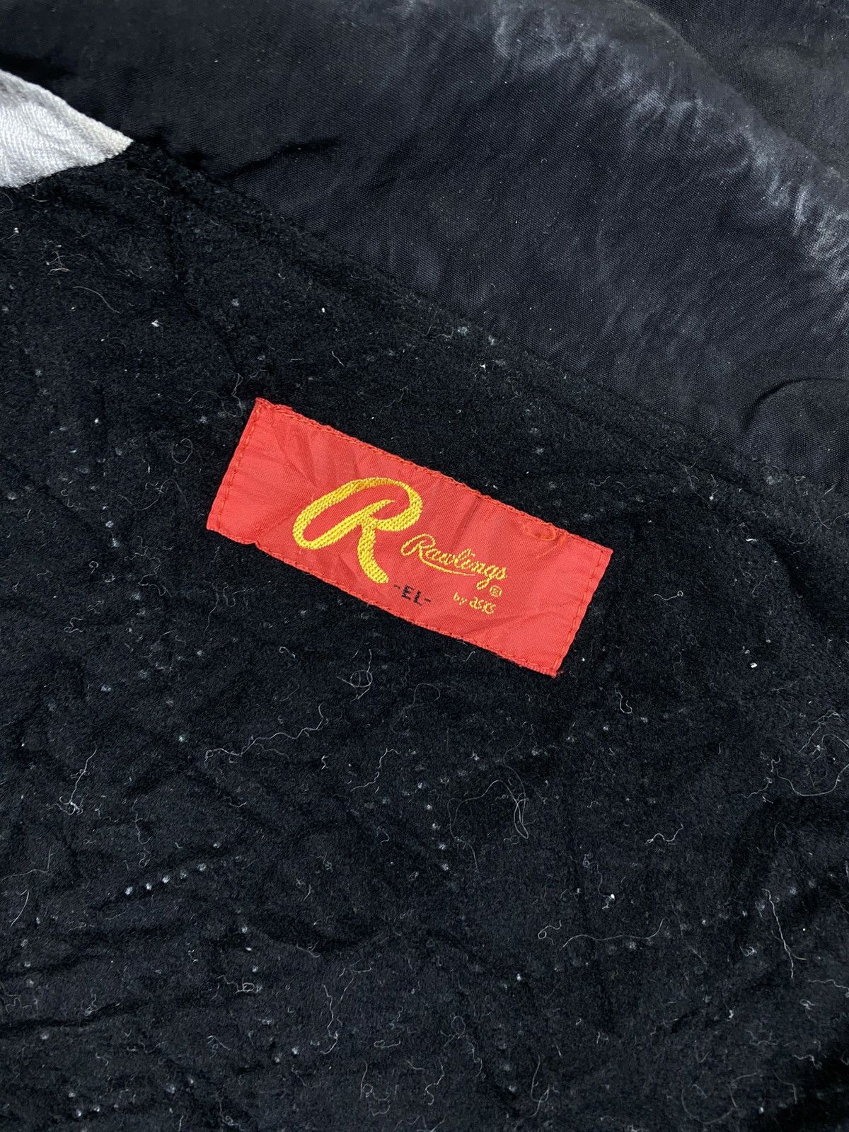 Asics Vtg Rawling By Asics Chiba Lotte Marines Varsity Jacket Size US XL / EU 56 / 4 - 9 Thumbnail