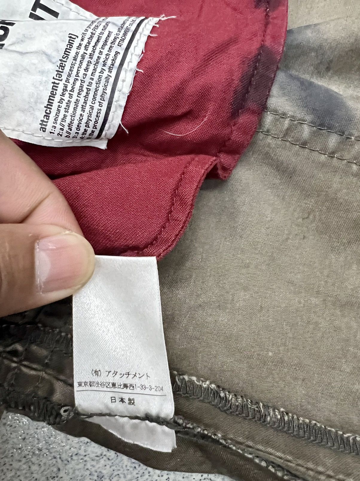 Attachment ATTACHMENT HEAVY FLARED CARGO PANTS Size US 30 / EU 46 - 14 Thumbnail