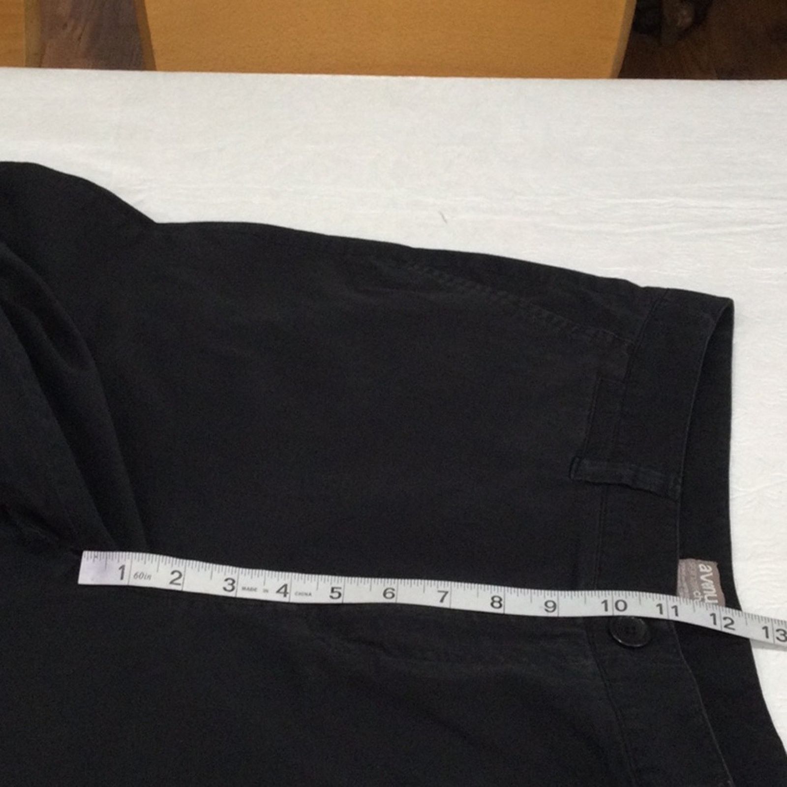 Avenue Avenue Signature Chino Black Stonewashed Pant Size 16 Size 38" / US 16 / IT 52 - 15 Thumbnail