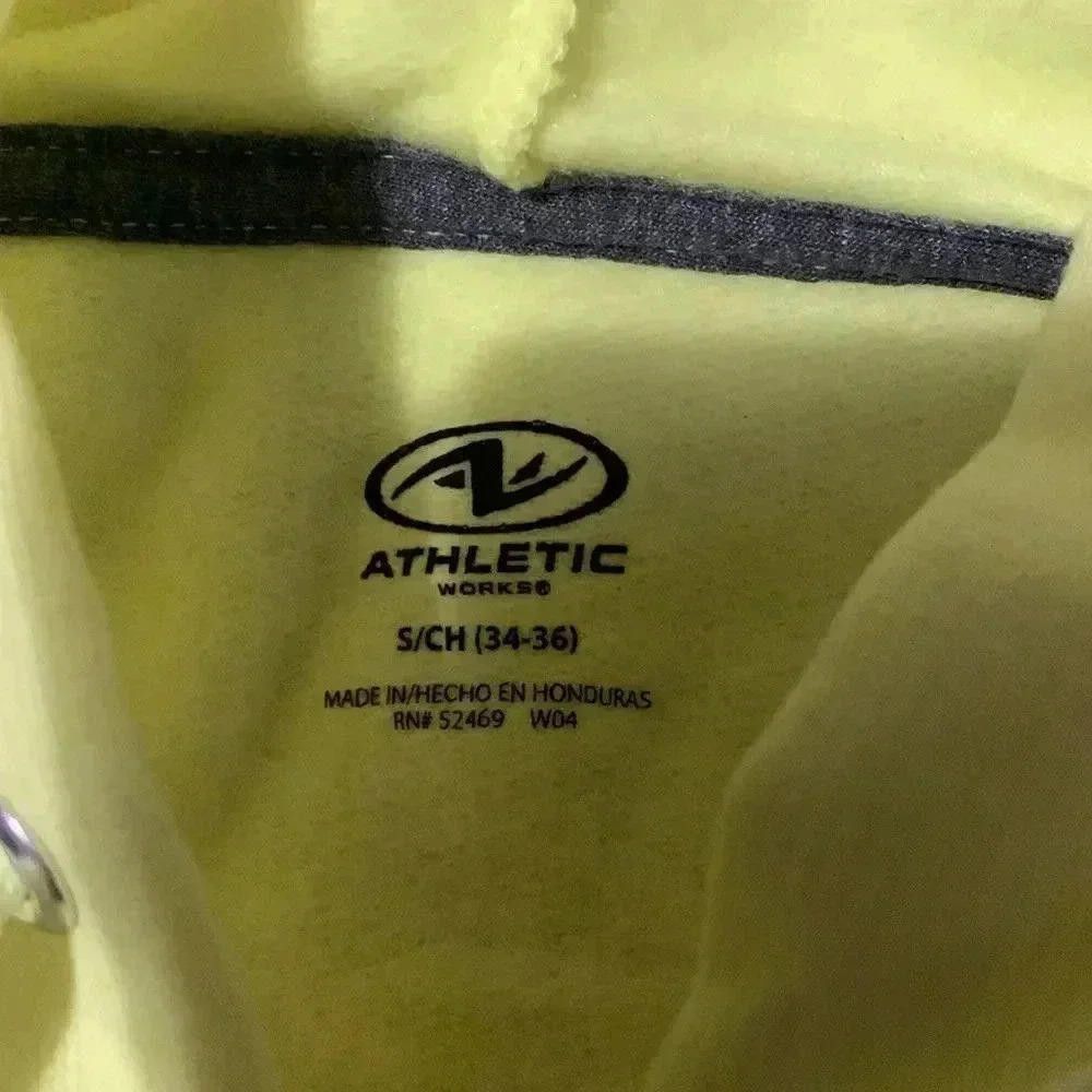 Athletic Works Athletic Works Neon Yellow Hoodie - Size S/CH (34-36) Size S / US 4 / IT 40 - 3 Thumbnail