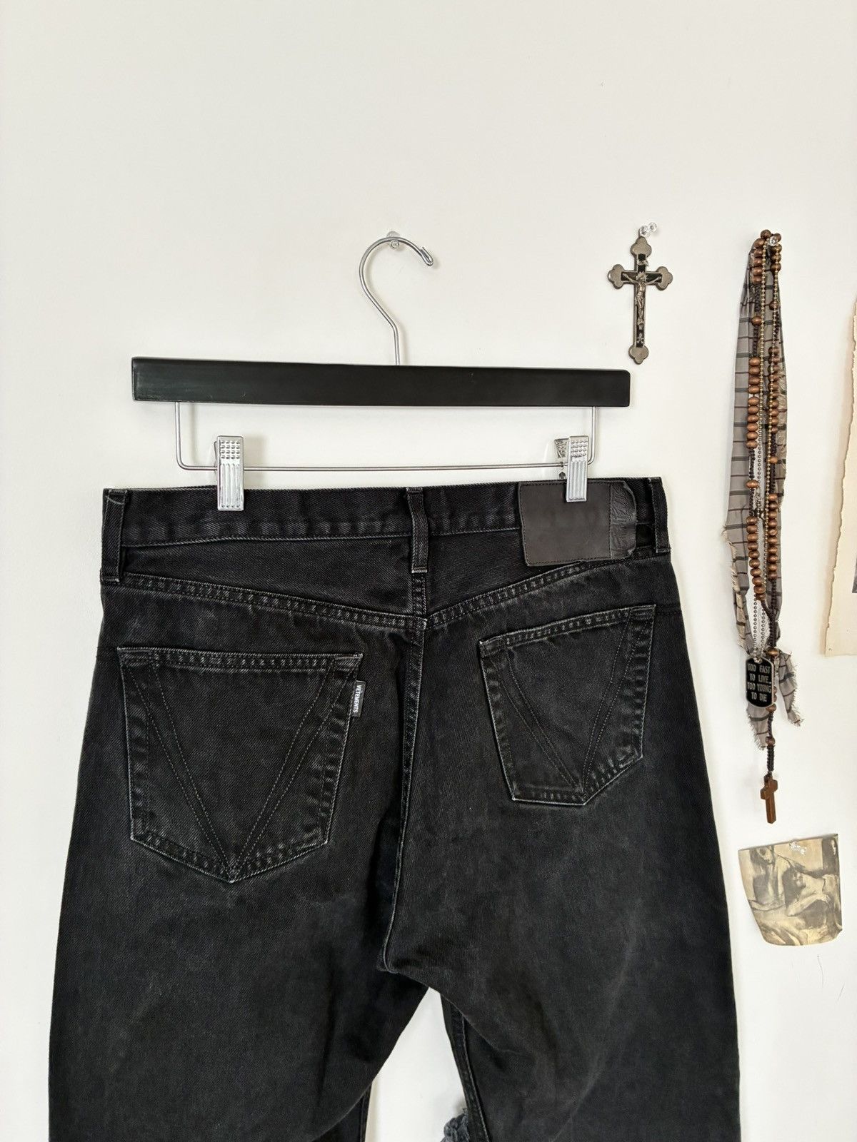 Vetements Vetements FW20 Destroyed Patched Denim Size US 32 / EU 48 - 6 Thumbnail