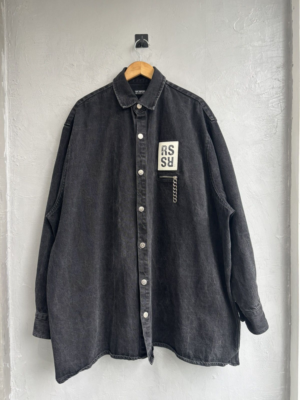 Raf Simons Raf Simons AW20 -21 life on Mars oversized denim jacket Size US M / EU 48-50 / 2 - 3 Thumbnail