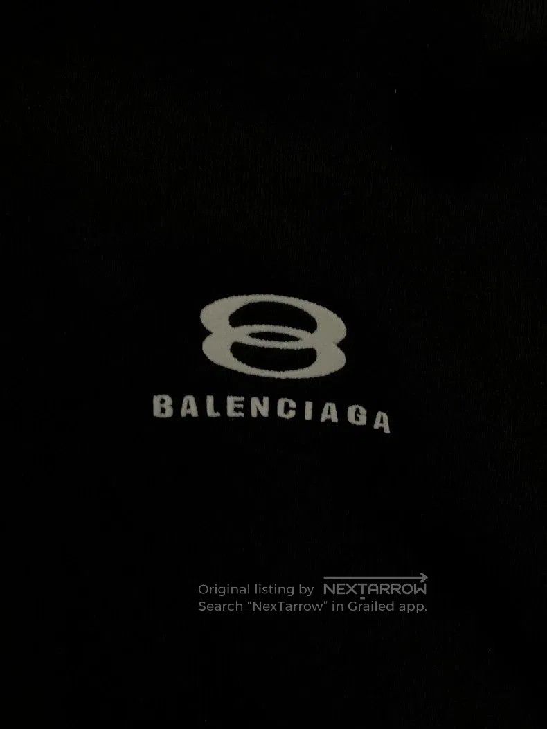 Balenciaga Balenciaga Logo Print Hooded Jacket. Size US M / EU 48-50 / 2 - 3 Thumbnail